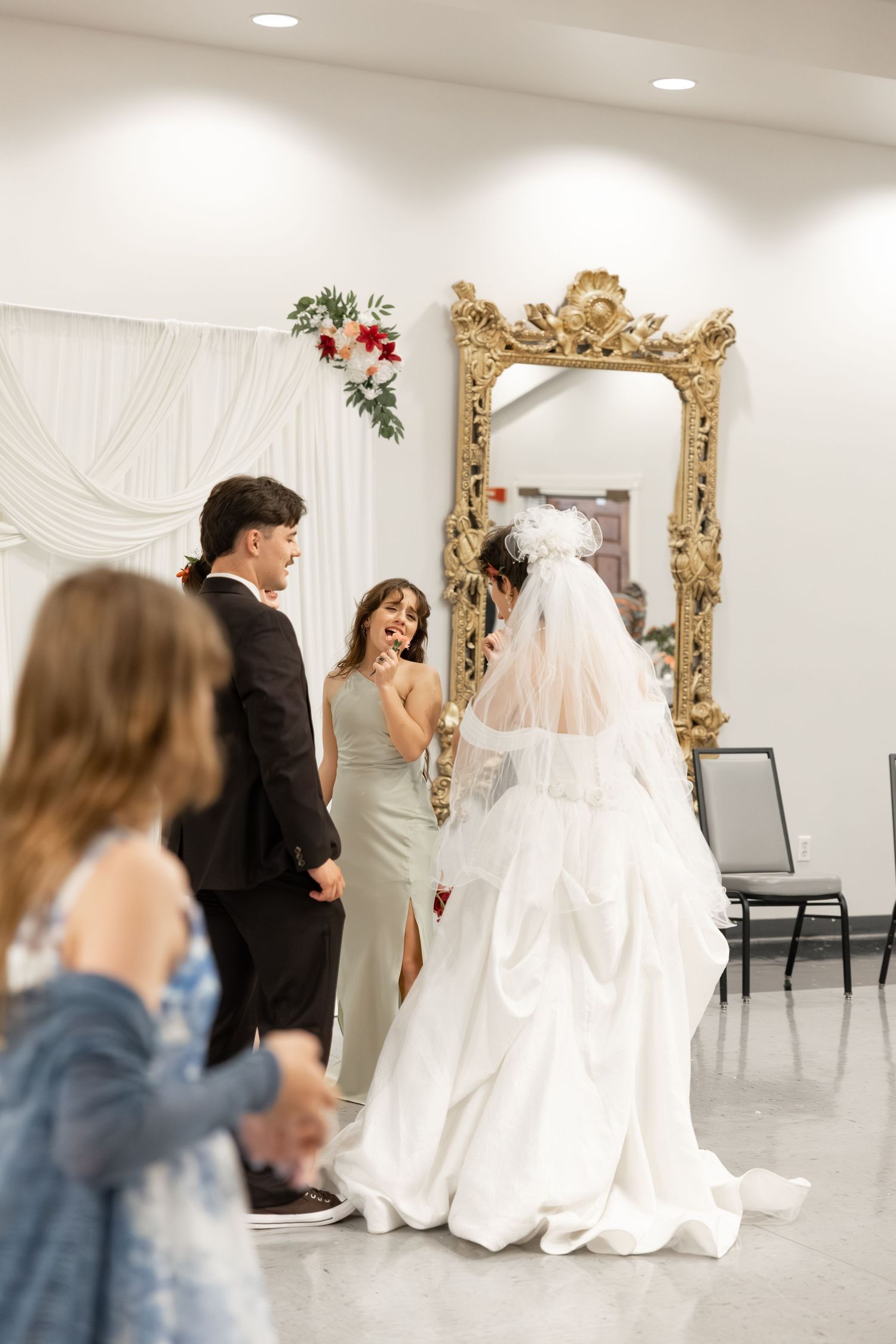 Wedding Reception at James P. Nix Center Fairhope, Alabama