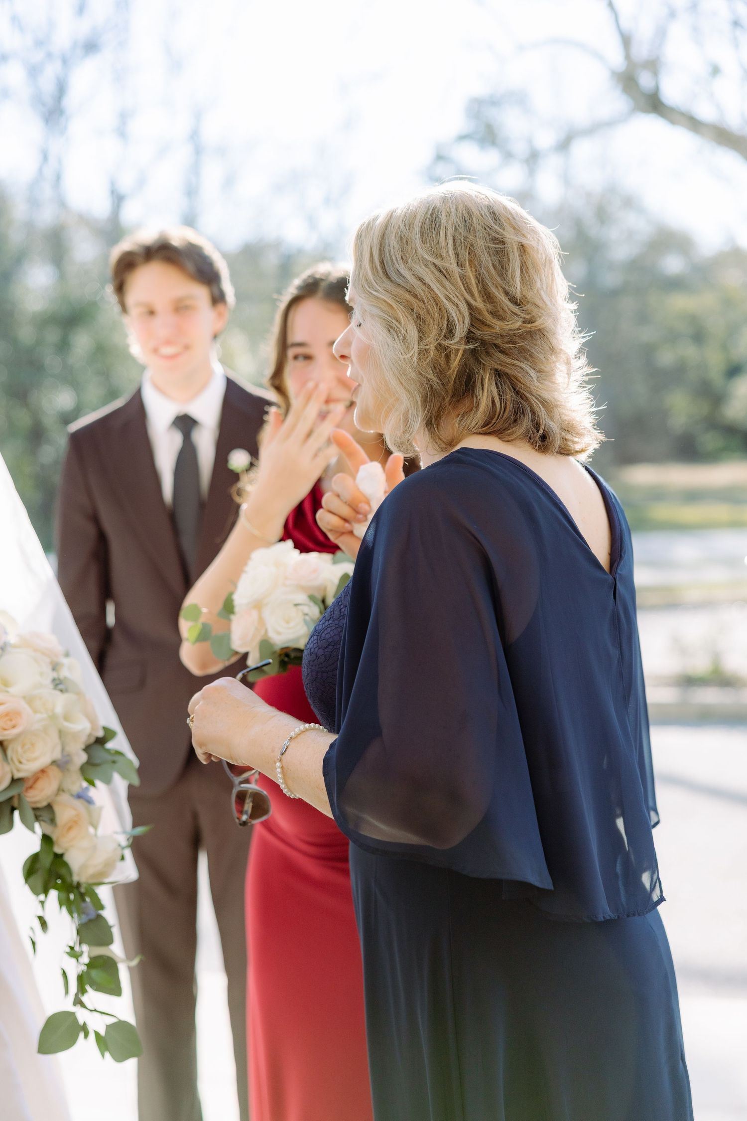 Wedding Ceremony Photos at Saint Francis at The Point Anglican Church Fairhope, Alabama
