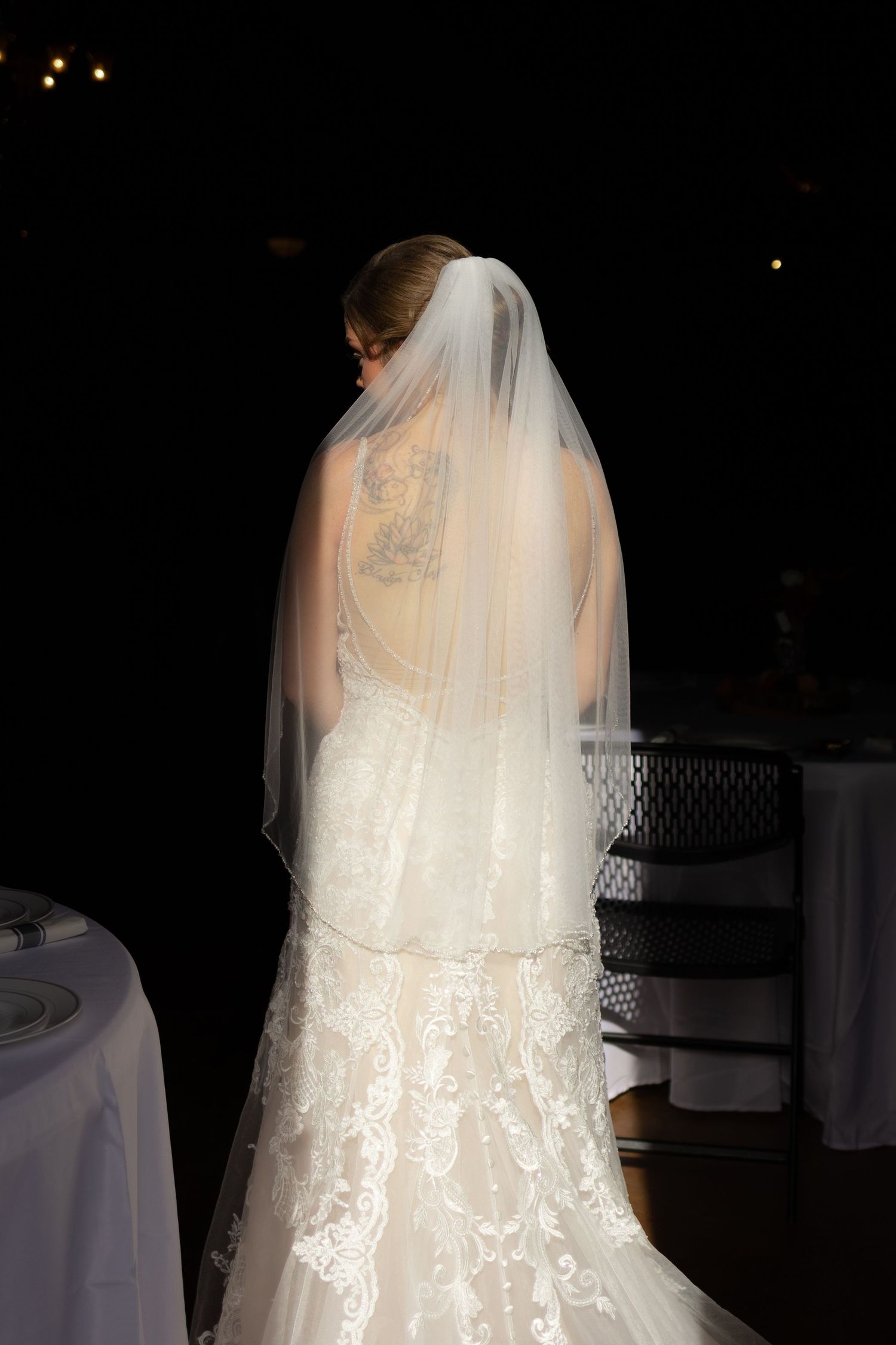Bride standing under the golden sunlight at Hilltop Acres Wicksburg, Alabama