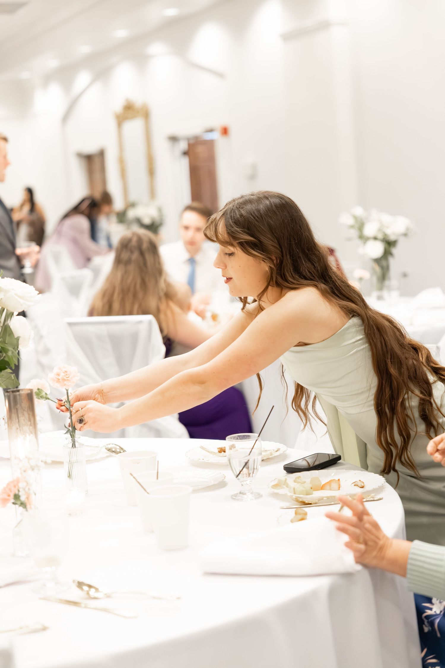 Wedding Reception at James P. Nix Center Fairhope, Alabama