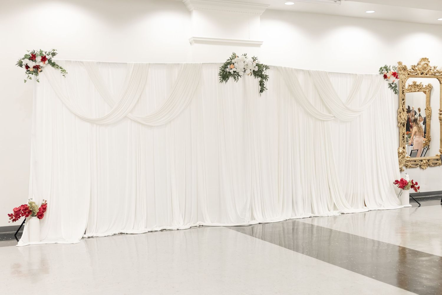 Wedding Reception at James P. Nix Center Fairhope, Alabama
