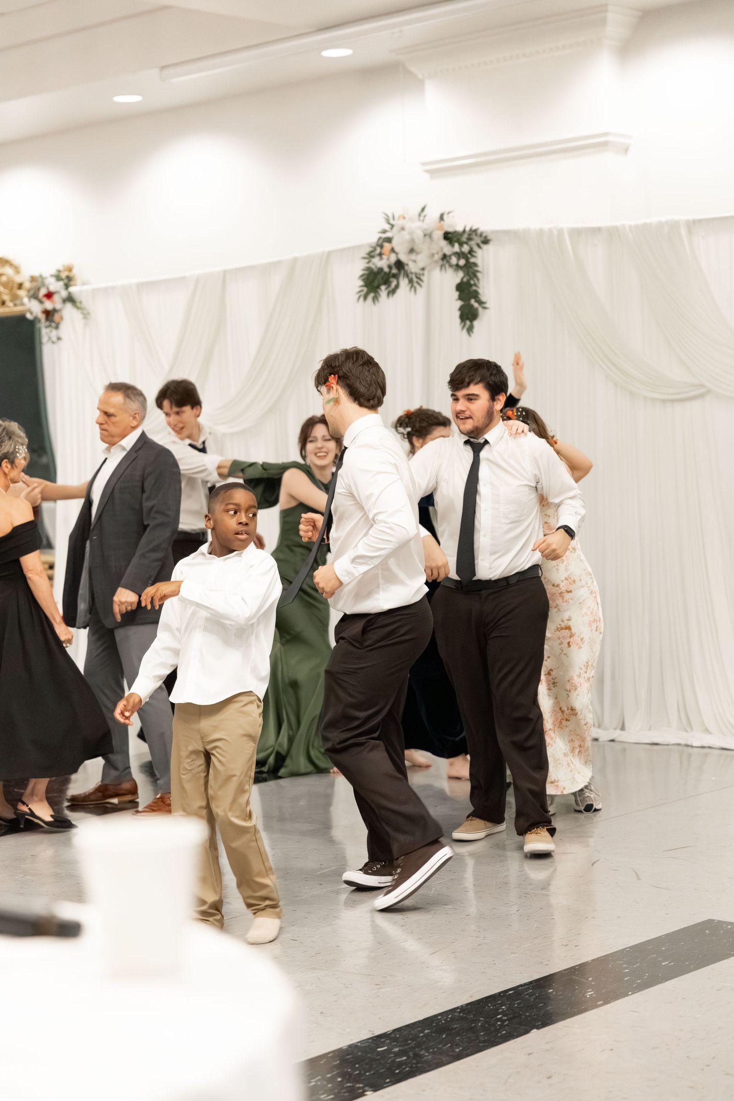 Wedding Reception at James P. Nix Center Fairhope, Alabama