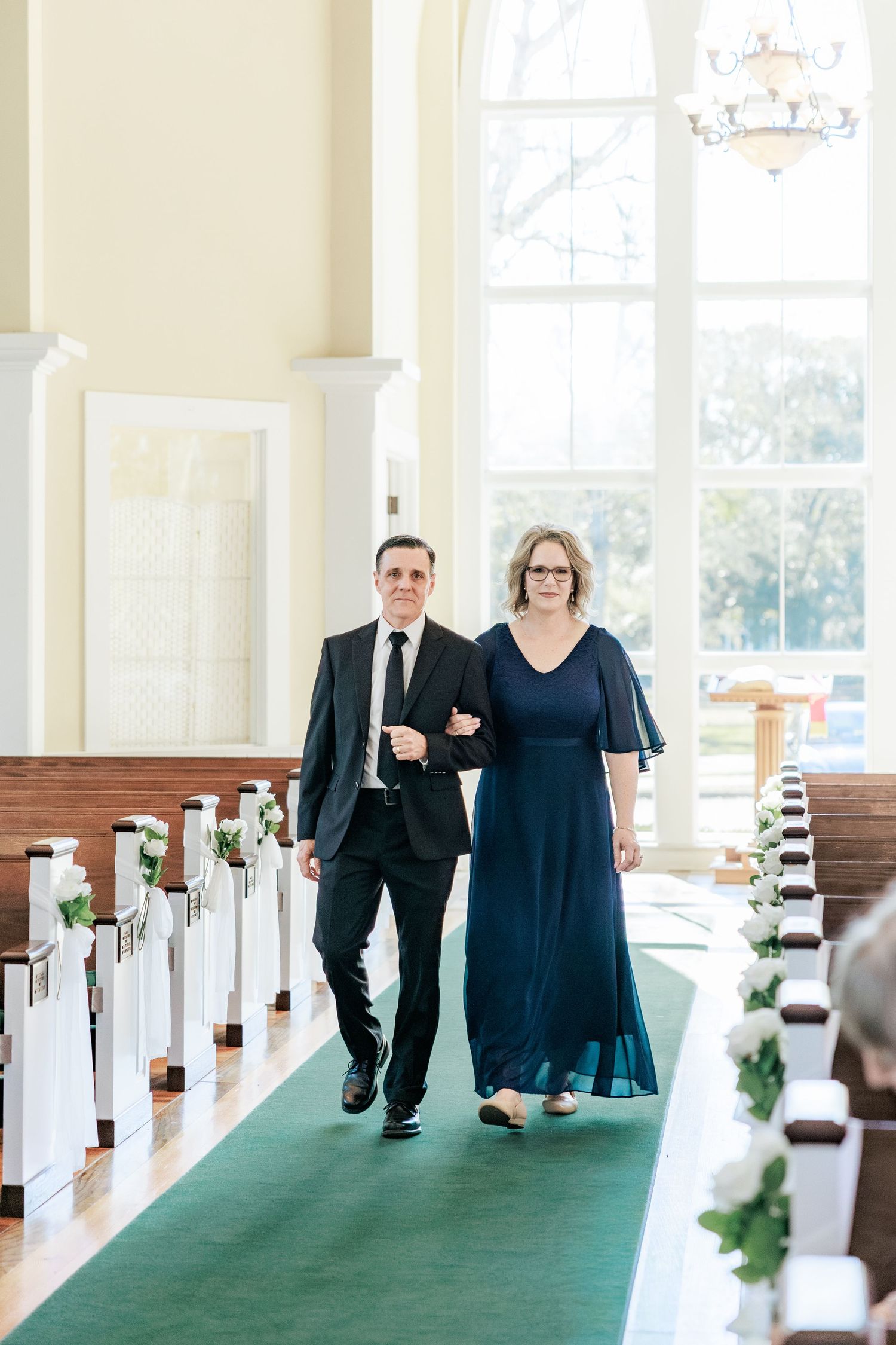 Wedding Ceremony Photos at Saint Francis at The Point Anglican Church Fairhope, Alabama