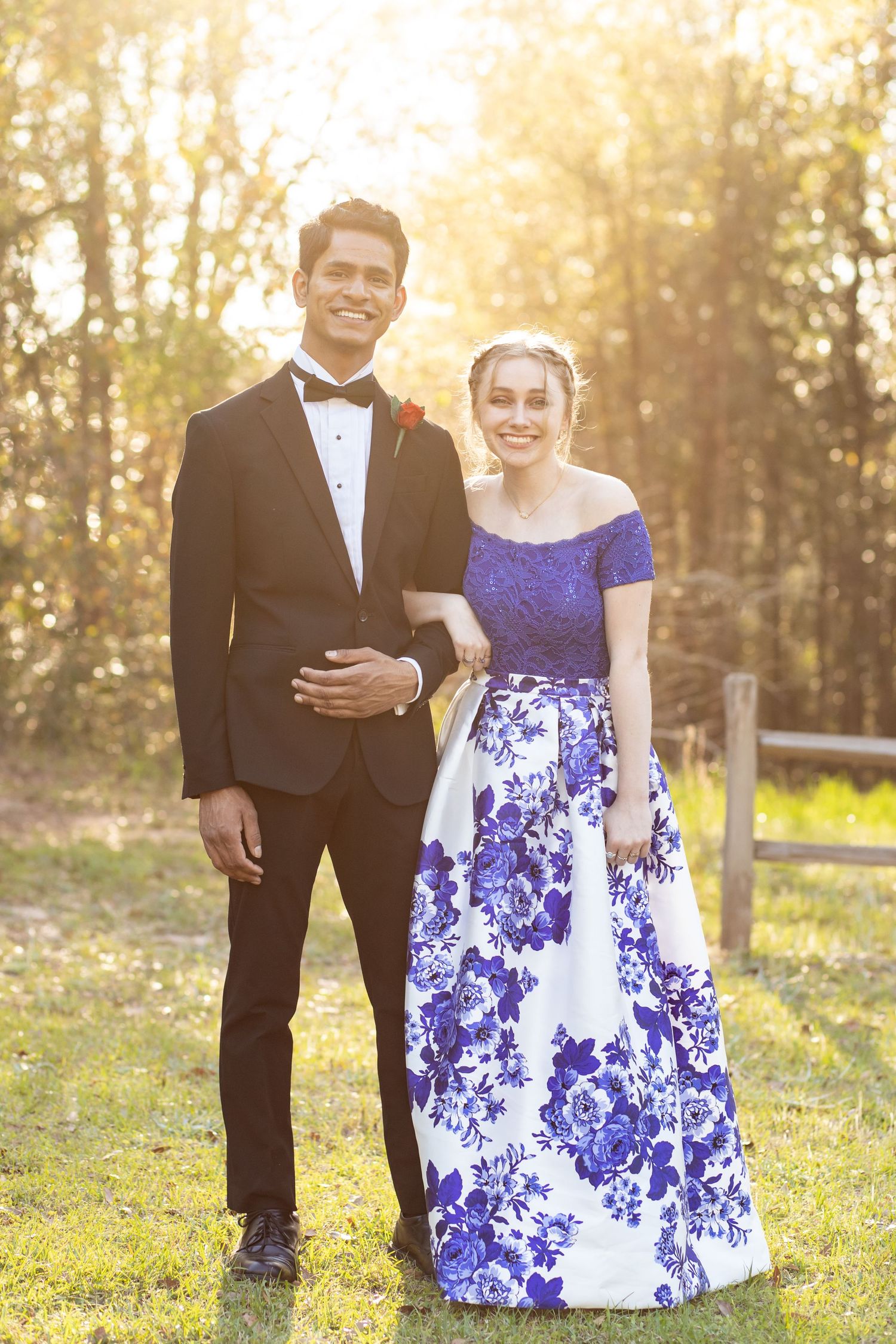 Ridgecrest Christian School Prom Photos at Jordan's Barn Midland City, Alabama