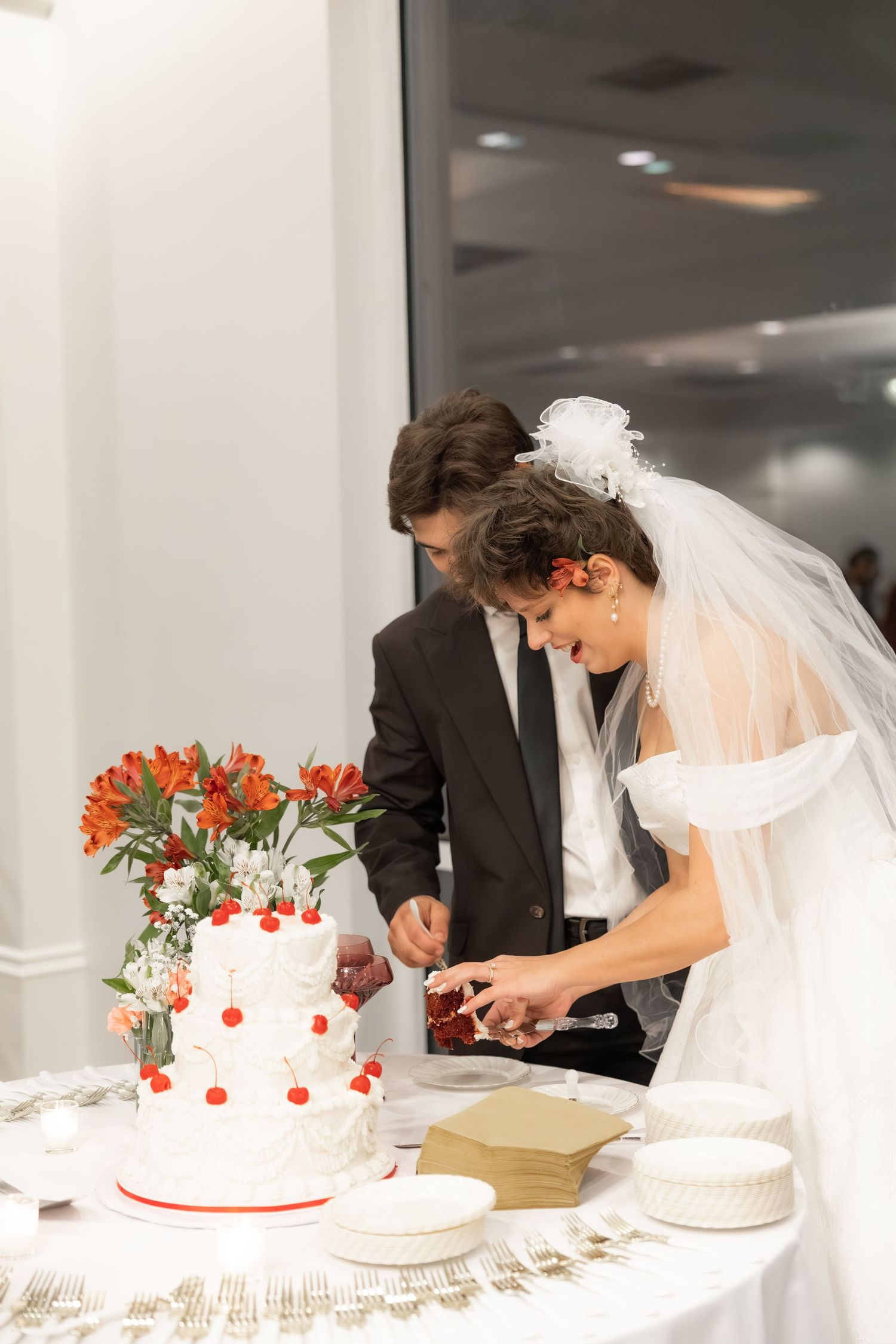 Wedding Reception at James P. Nix Center Fairhope, Alabama