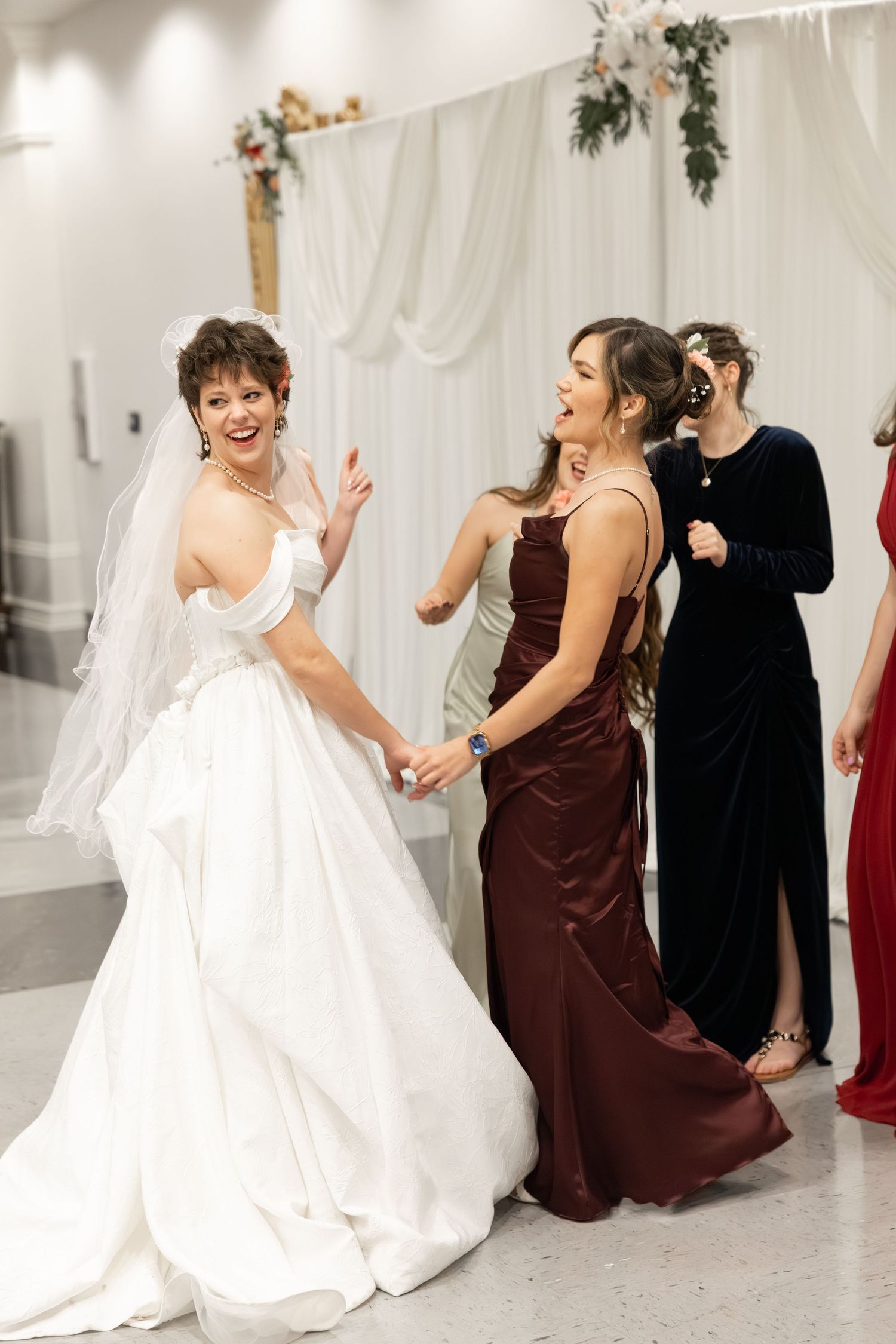 Wedding Reception at James P. Nix Center Fairhope, Alabama