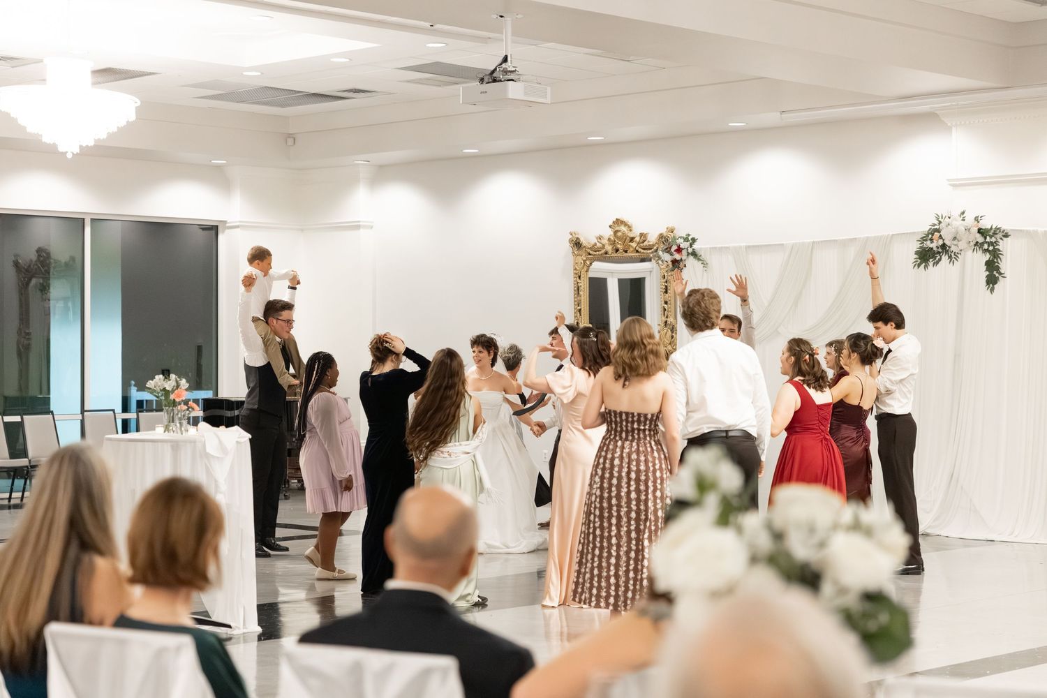 Wedding Reception at James P. Nix Center Fairhope, Alabama
