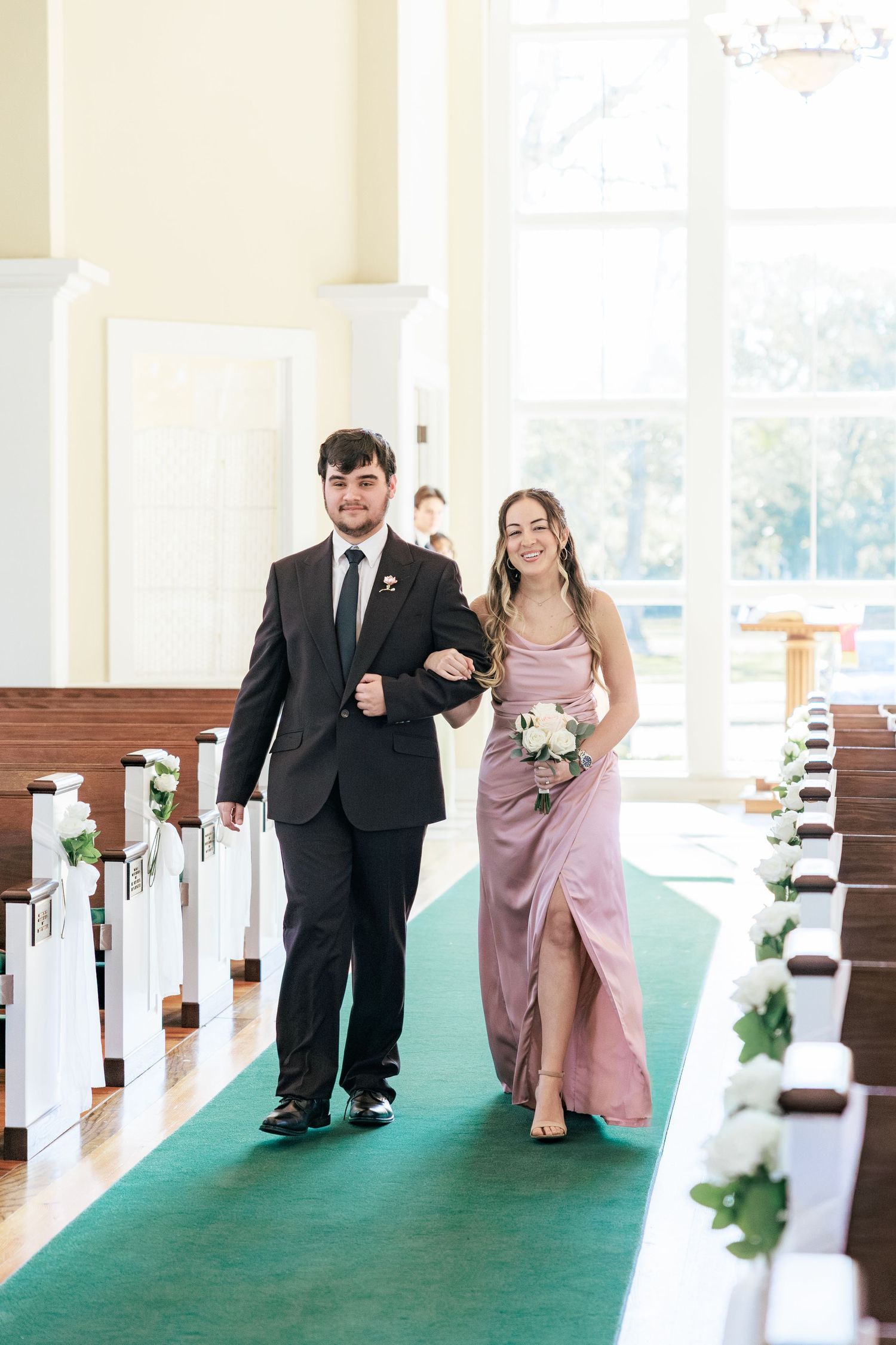 Wedding Ceremony Photos at Saint Francis at The Point Anglican Church Fairhope, Alabama