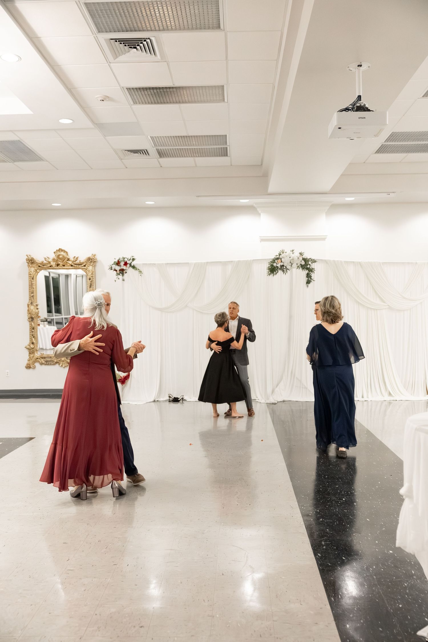 Wedding Reception at James P. Nix Center Fairhope, Alabama
