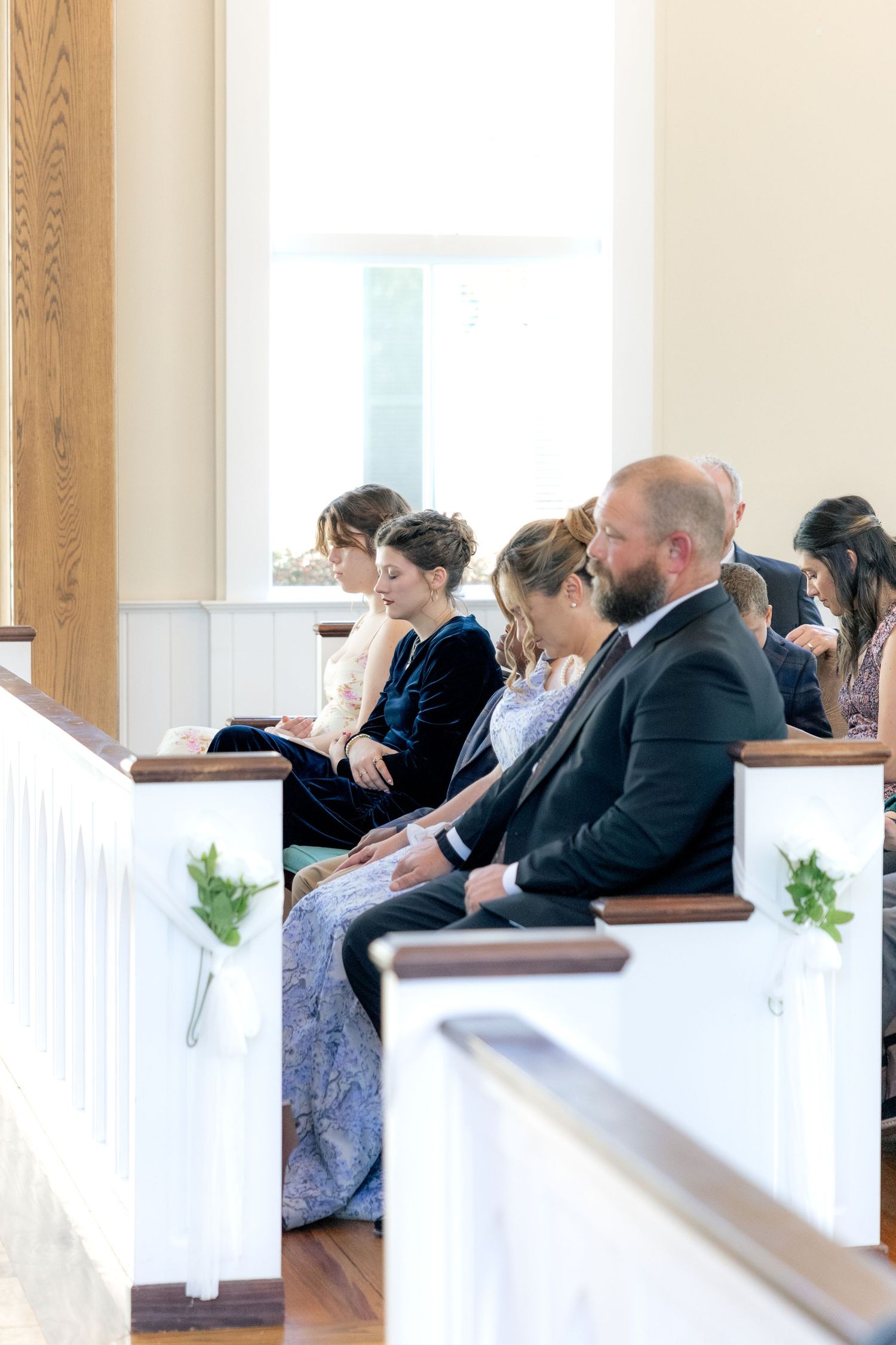Wedding Ceremony Photos at Saint Francis at The Point Anglican Church Fairhope, Alabama