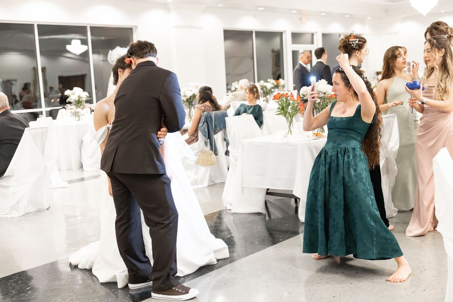 Wedding Reception at James P. Nix Center Fairhope, Alabama
