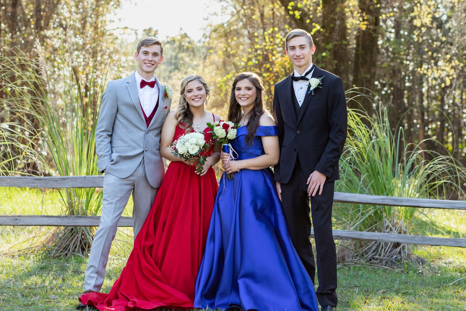 Ridgecrest Christian School Prom Photos at Jordan's Barn Midland City, Alabama