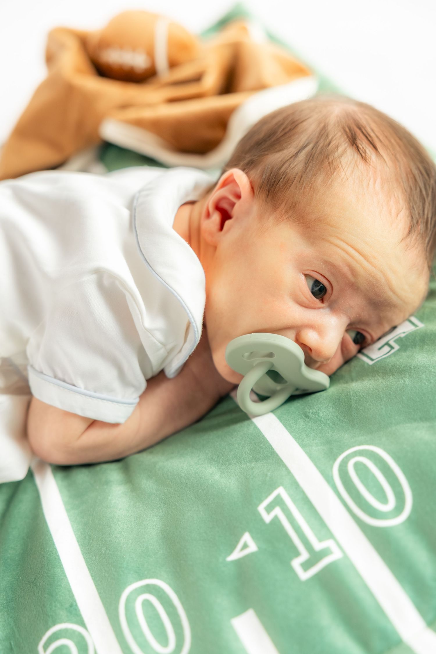Newborn photos in a studio in Dothan, Alabama