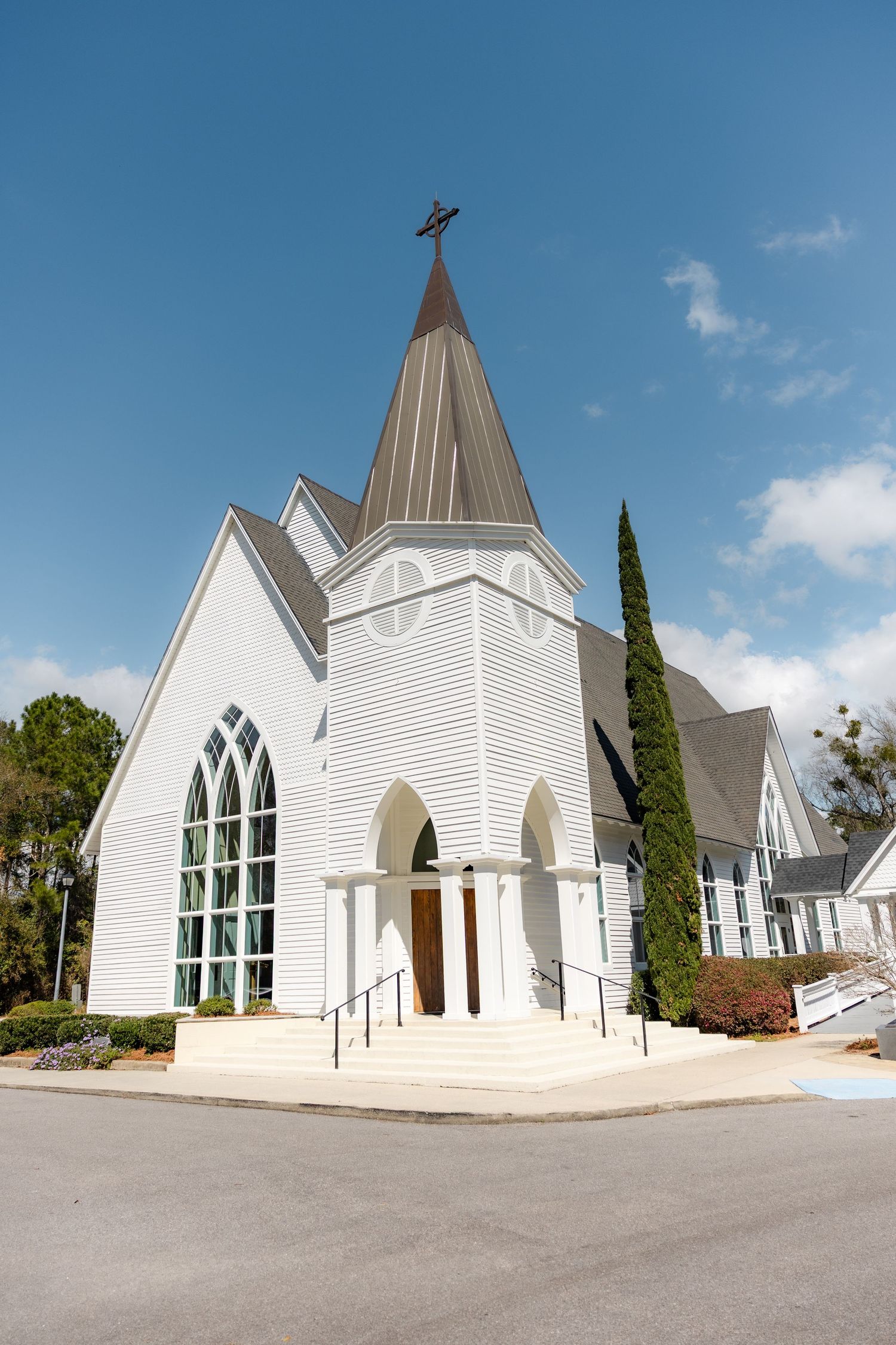 Wedding Detail Photos at Saint Francis at The Point Anglican Church Fairhope, Alabama