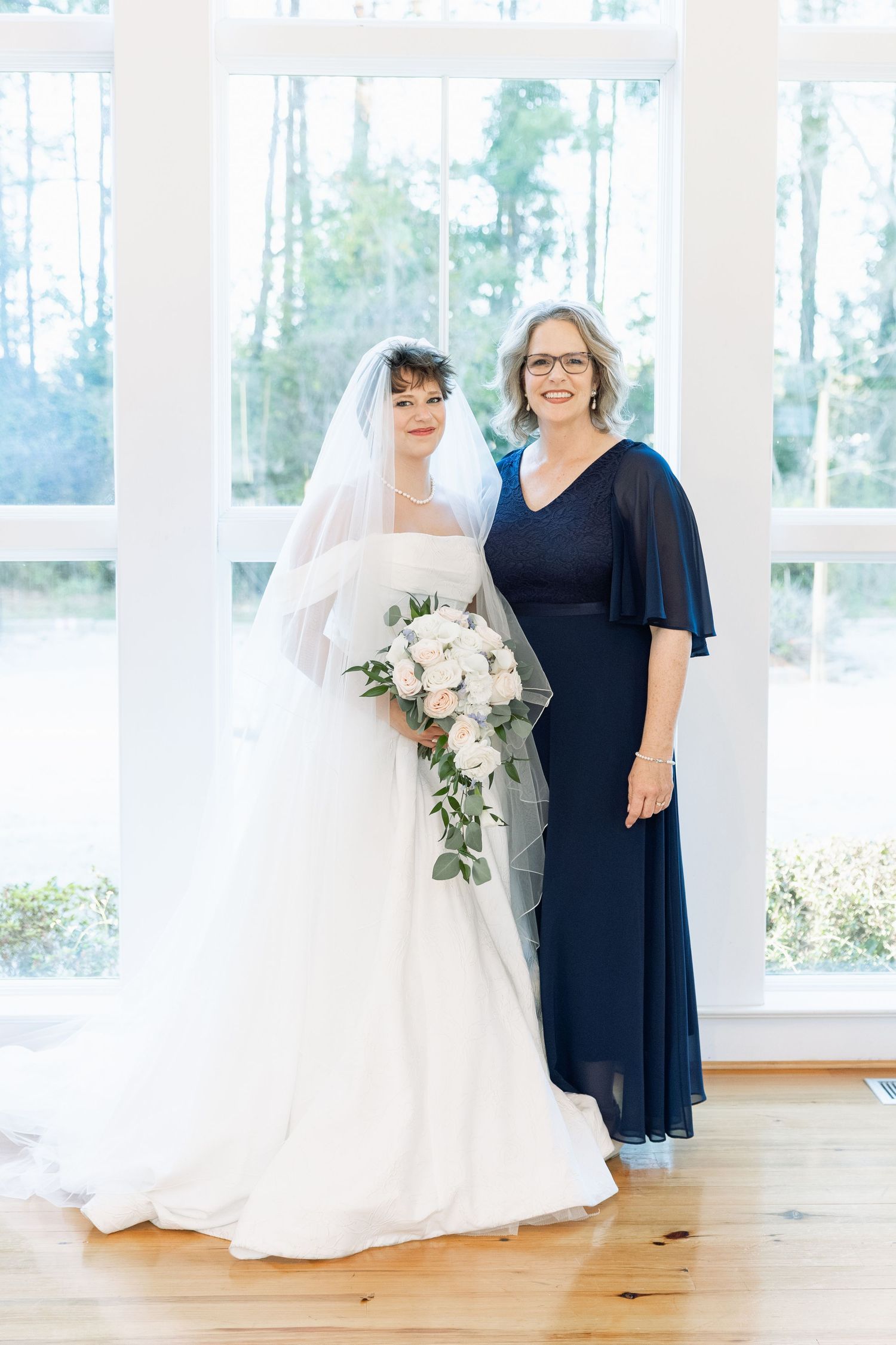 Wedding Family Photos at Saint Francis at The Point Anglican Church Fairhope, Alabama