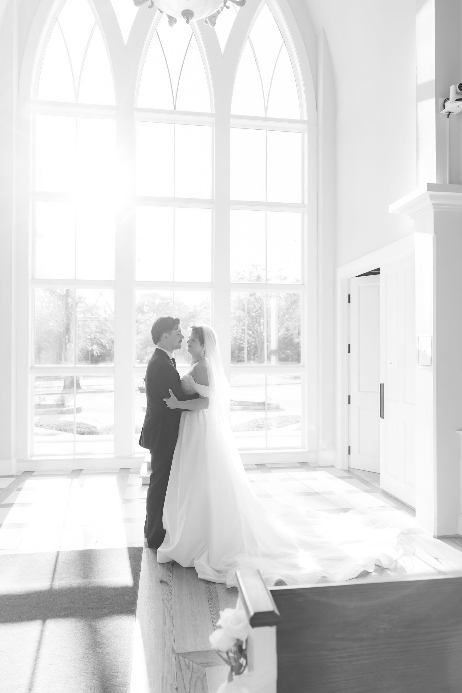 Wedding Couple Photos at Saint Francis at The Point Anglican Church Fairhope, Alabama