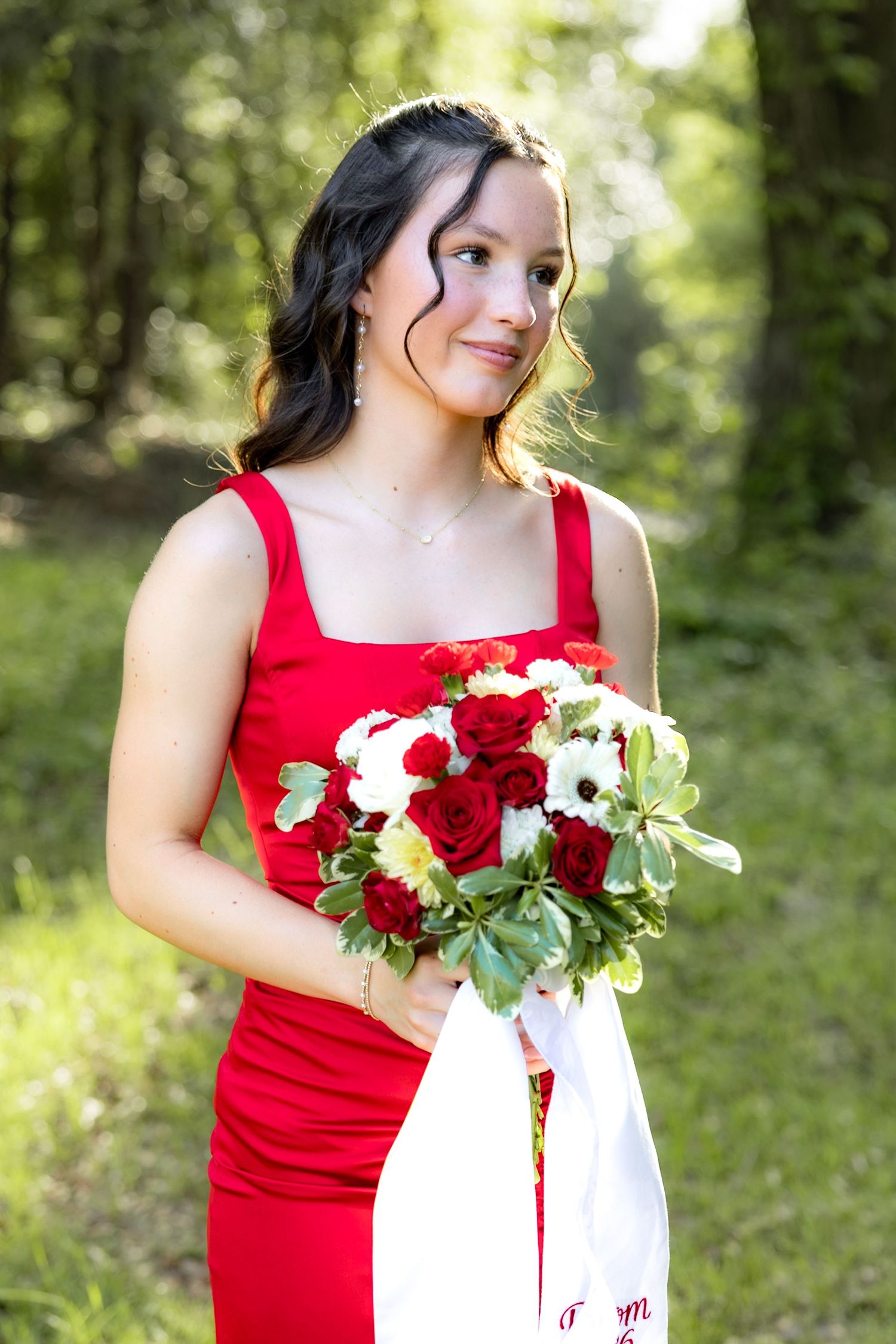 Ridgecrest Christian School Senior Couple Prom Photos at Jordan's Activity Barn at Kelly Creek Midland City, Alabama