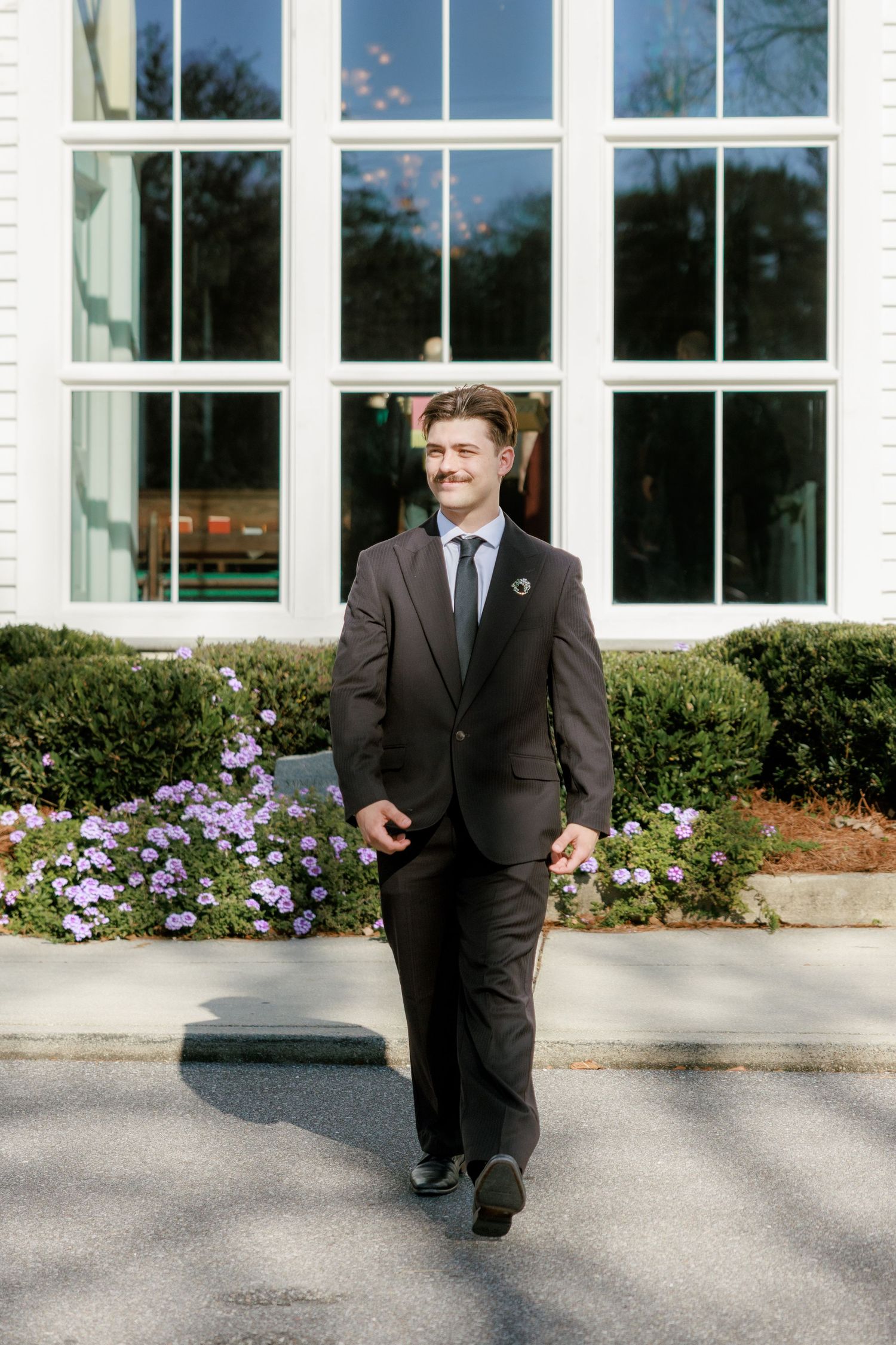 Wedding Party Photos at Saint Francis at The Point Anglican Church Fairhope, Alabama