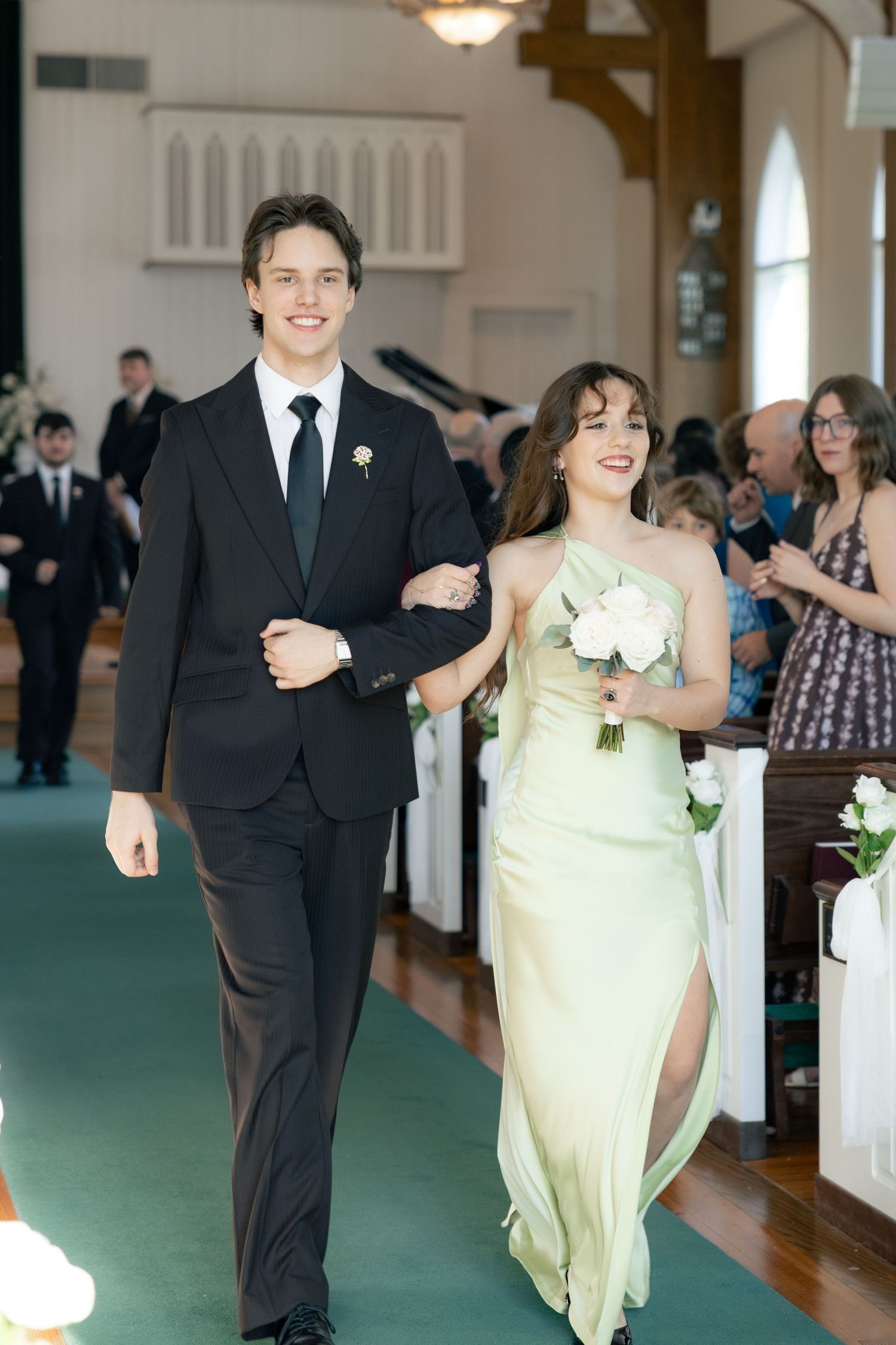 Wedding Ceremony Photos at Saint Francis at The Point Anglican Church Fairhope, Alabama