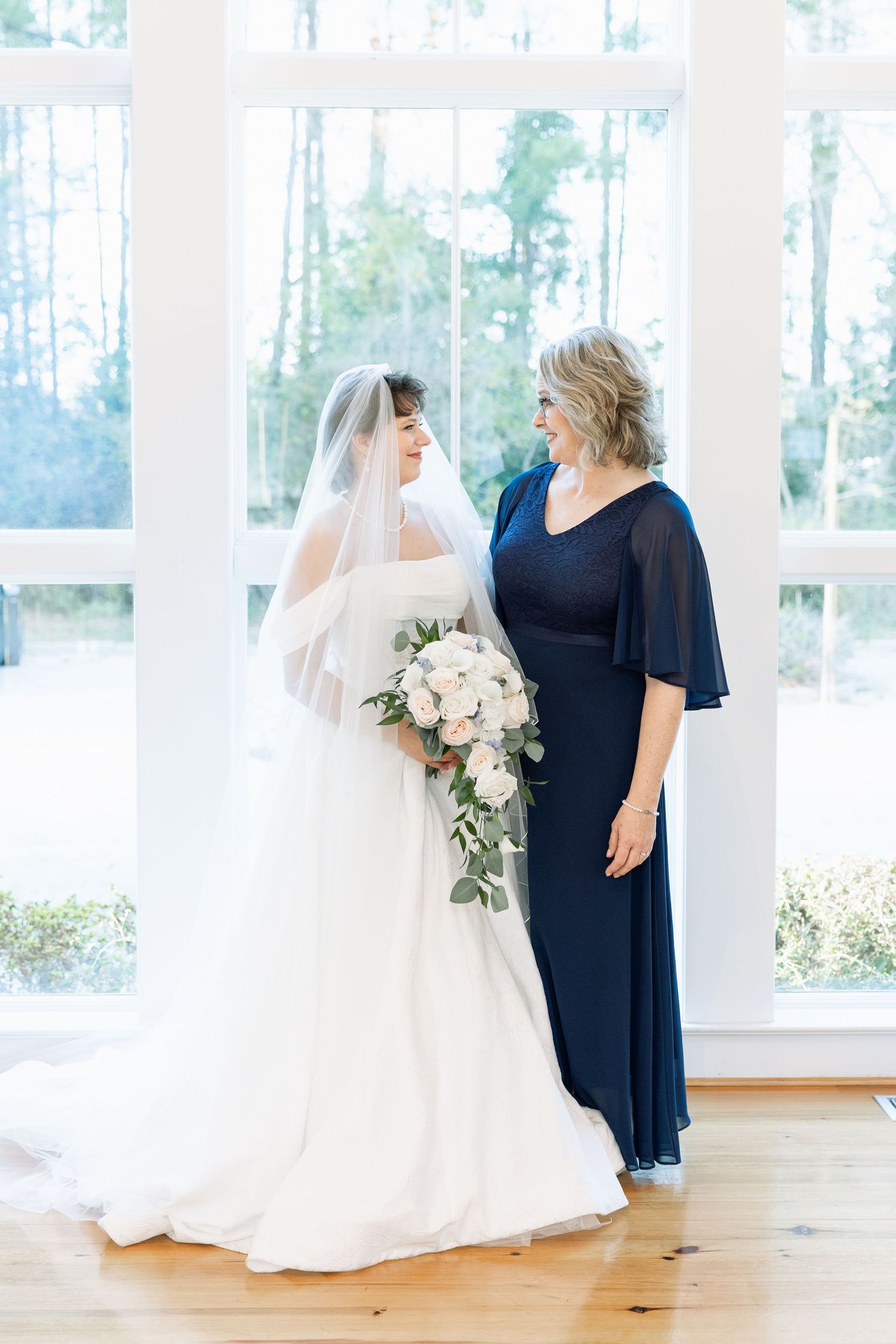 Wedding Family Photos at Saint Francis at The Point Anglican Church Fairhope, Alabama