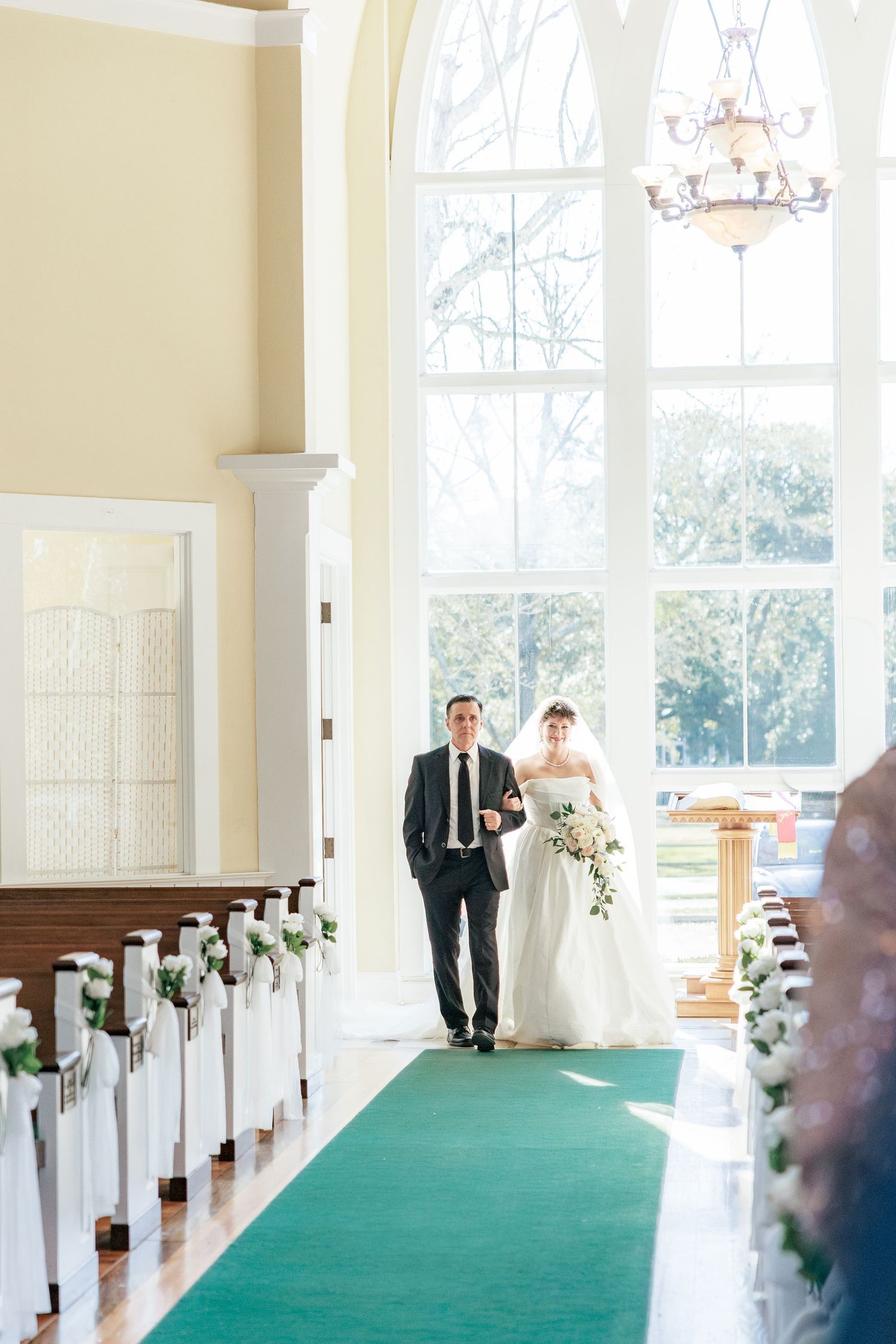 Wedding Ceremony Photos at Saint Francis at The Point Anglican Church Fairhope, Alabama