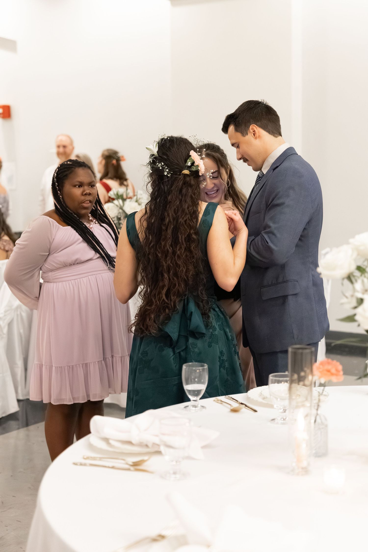 Wedding Reception at James P. Nix Center Fairhope, Alabama