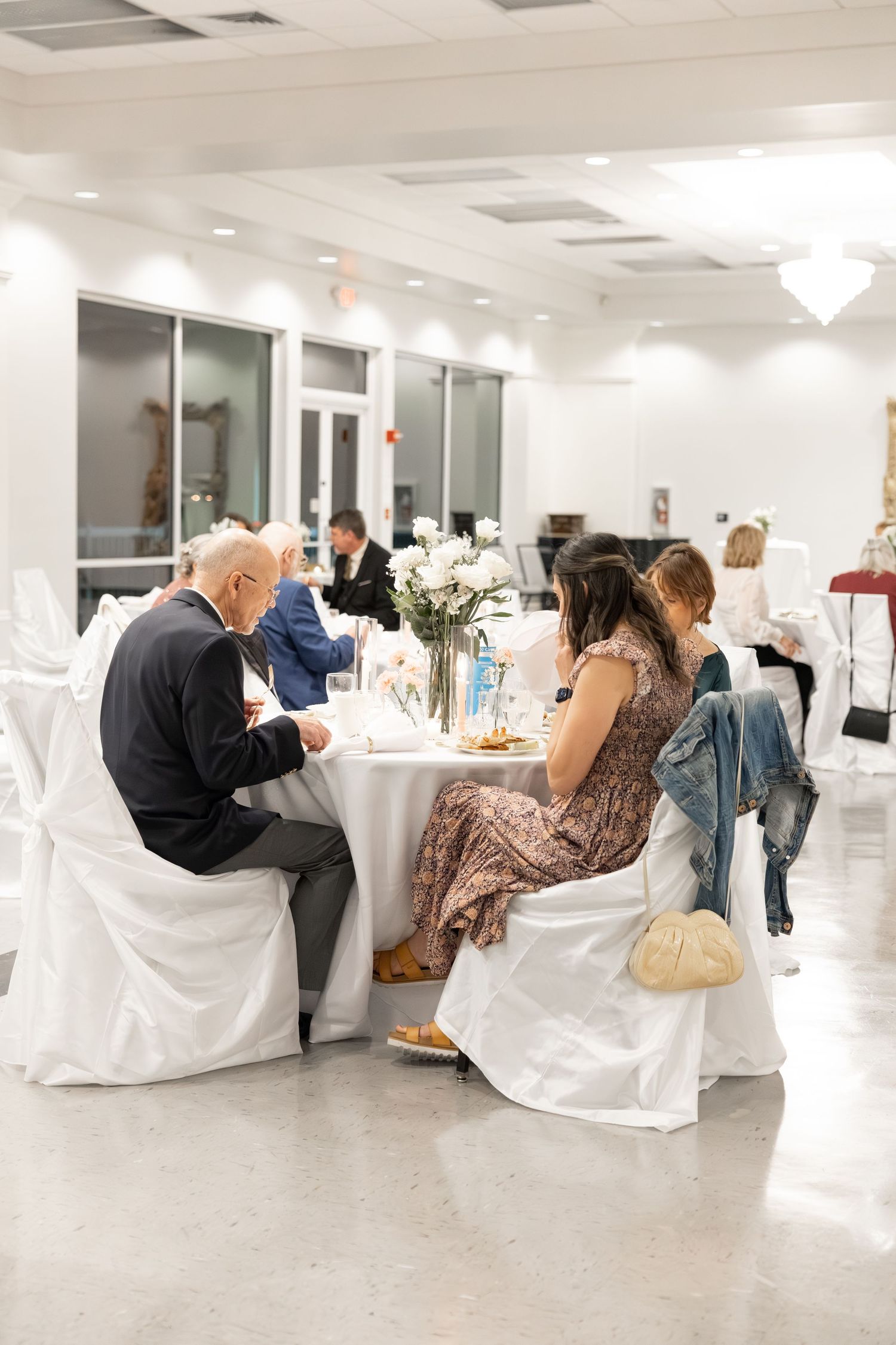 Wedding Reception at James P. Nix Center Fairhope, Alabama