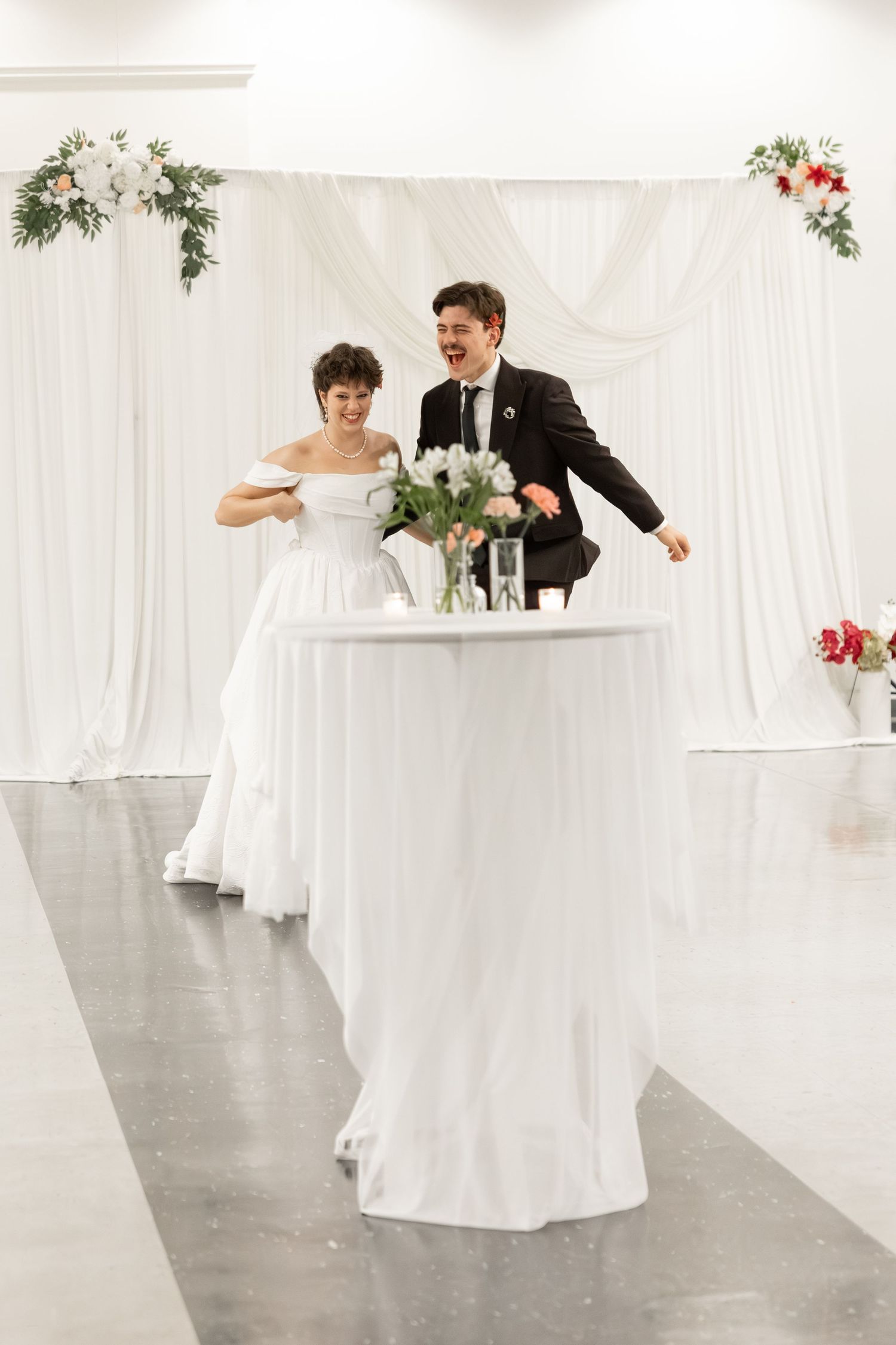 Wedding Reception at James P. Nix Center Fairhope, Alabama