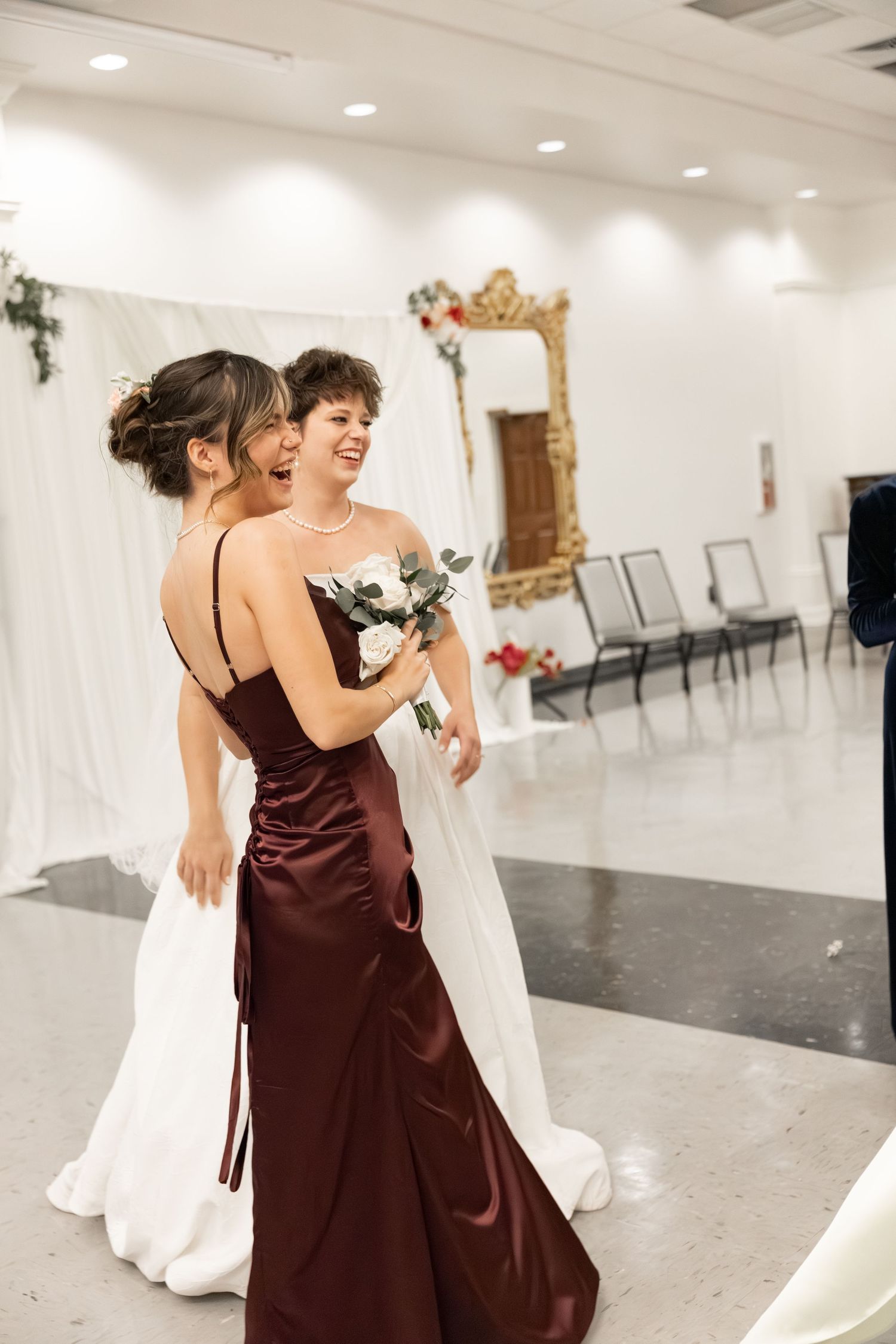 Wedding Reception at James P. Nix Center Fairhope, Alabama