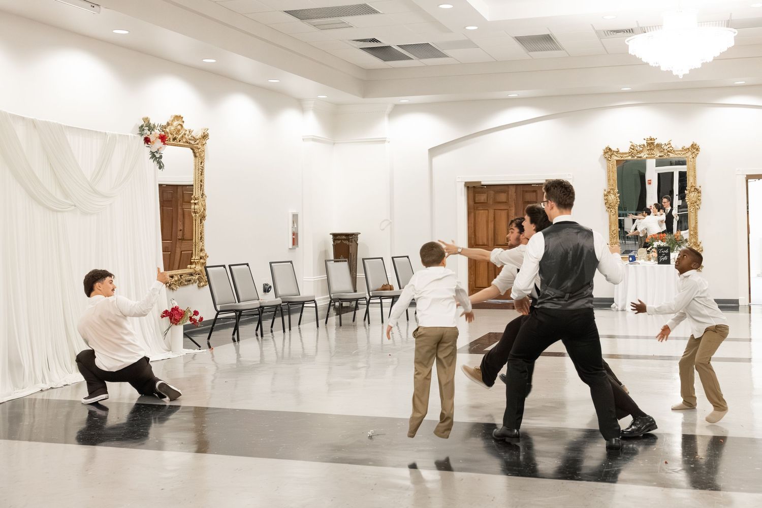 Wedding Reception at James P. Nix Center Fairhope, Alabama