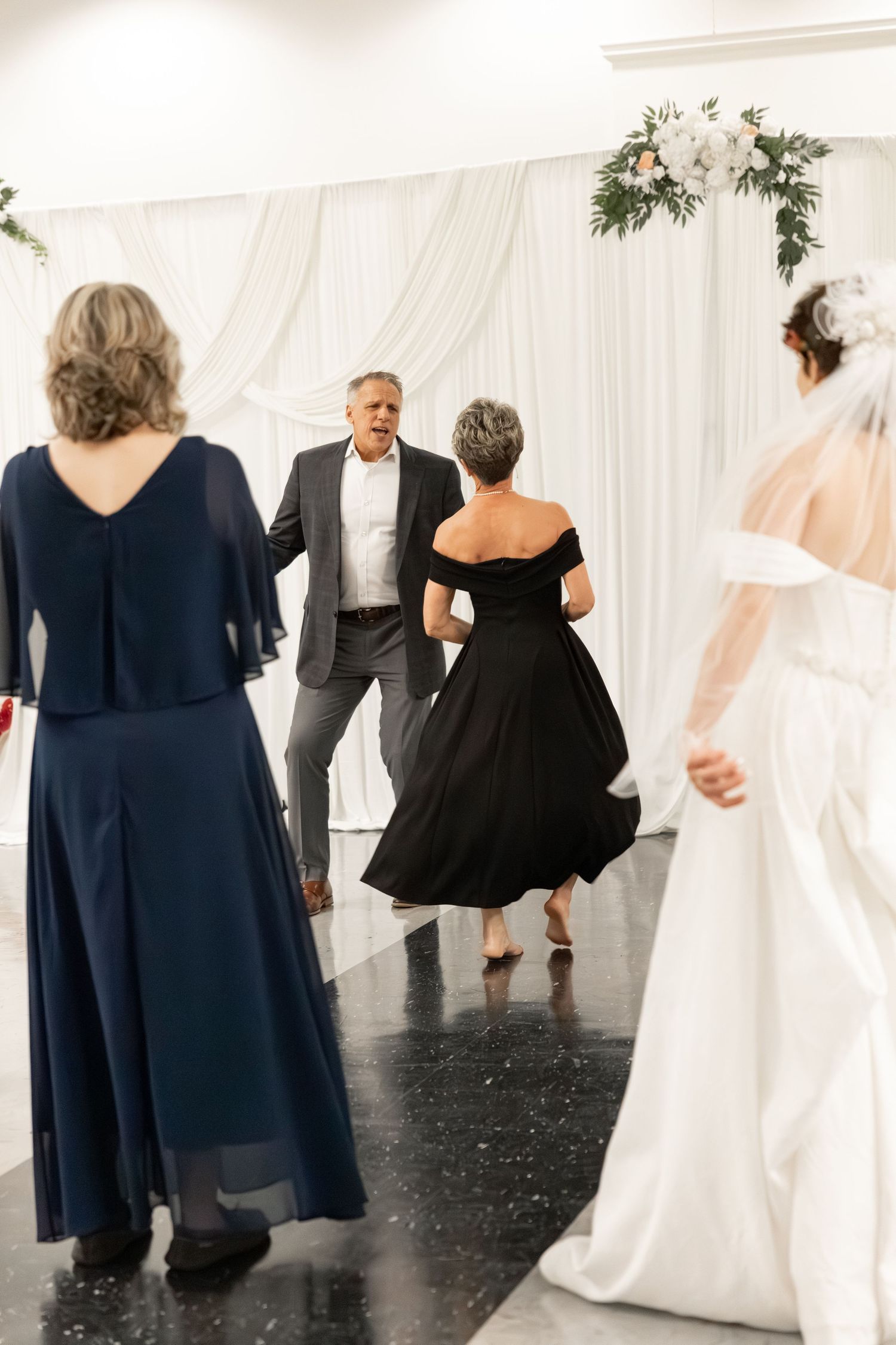 Wedding Reception at James P. Nix Center Fairhope, Alabama