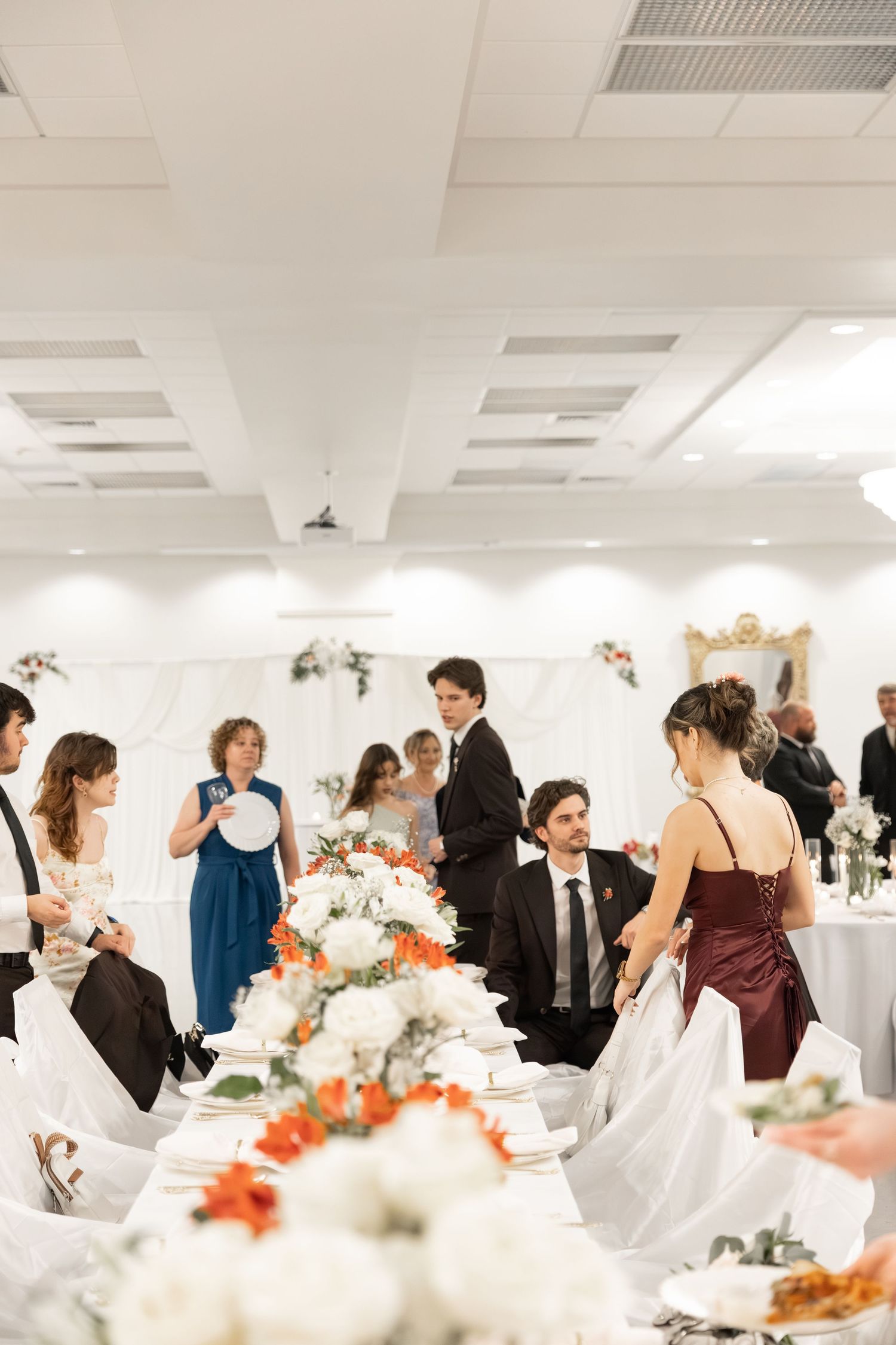 Wedding Reception at James P. Nix Center Fairhope, Alabama