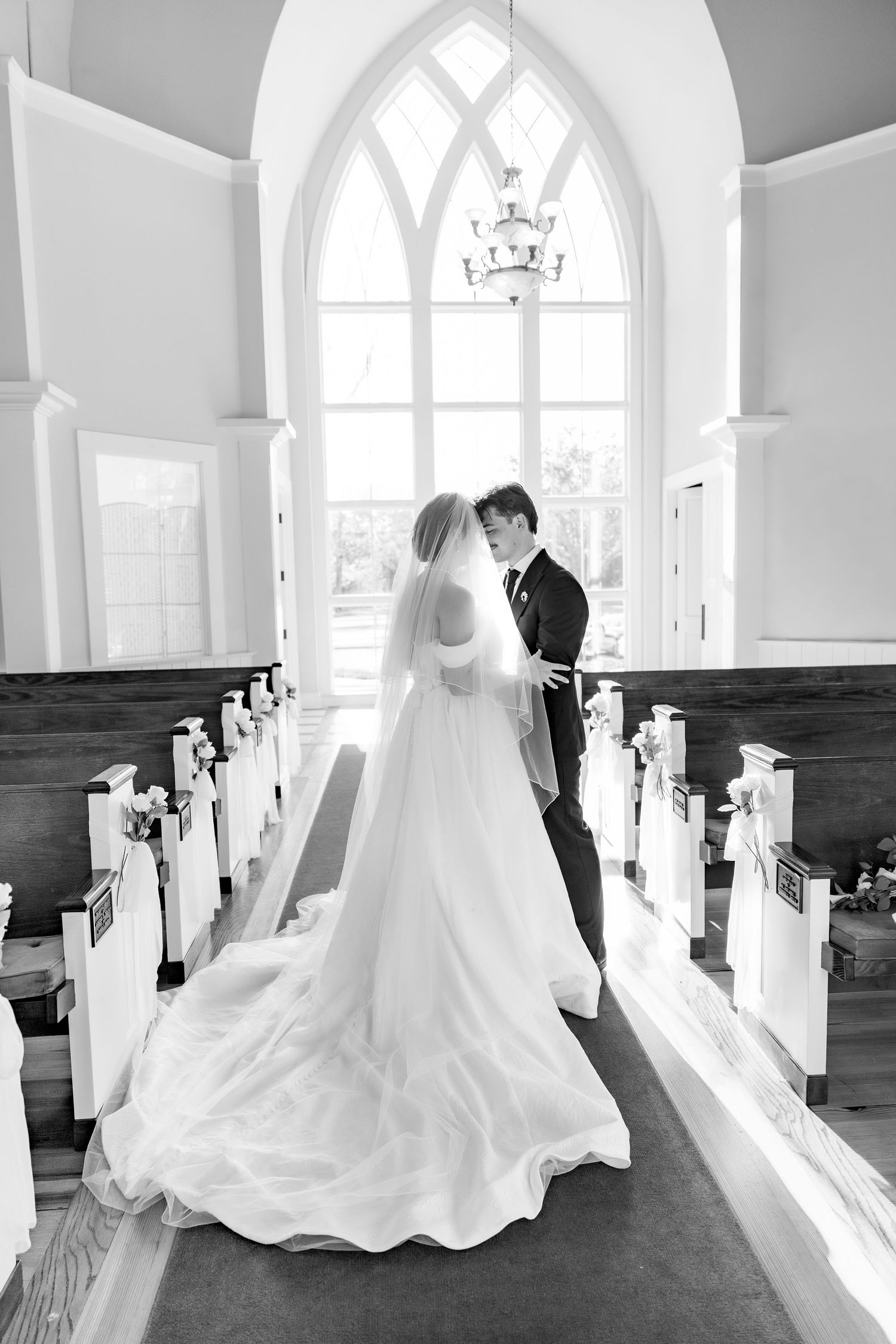 Wedding Couple Photos at Saint Francis at The Point Anglican Church Fairhope, Alabama