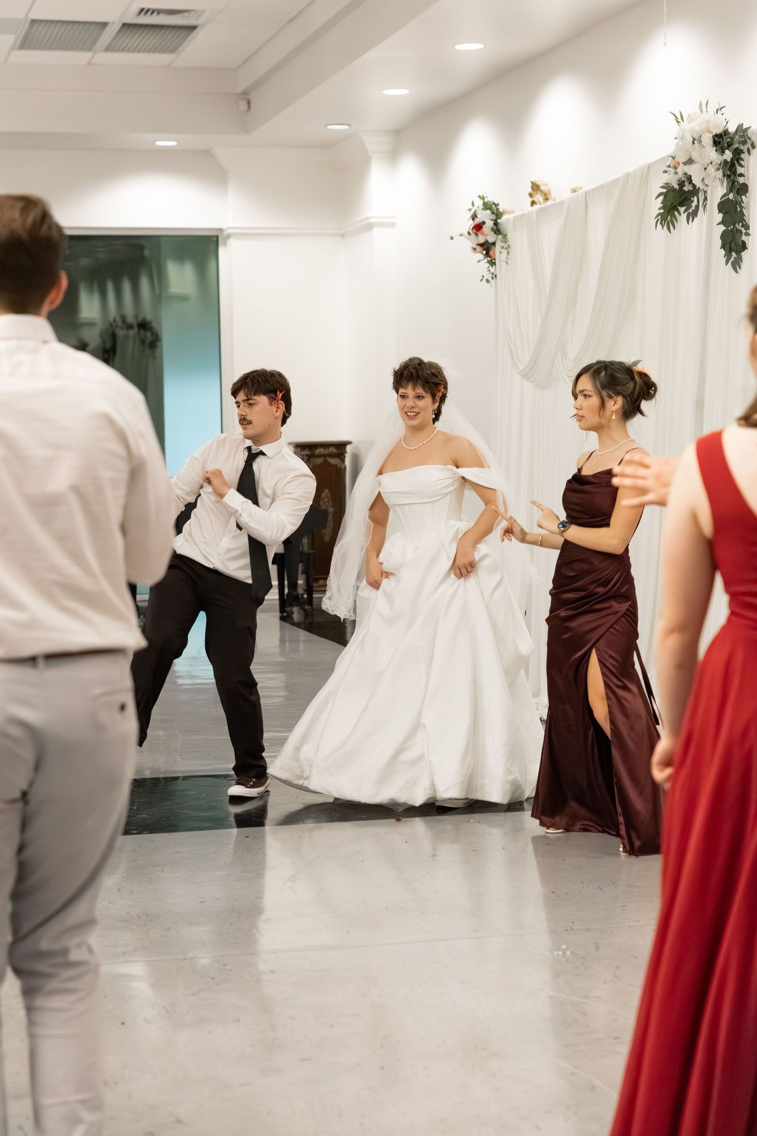 Wedding Reception at James P. Nix Center Fairhope, Alabama
