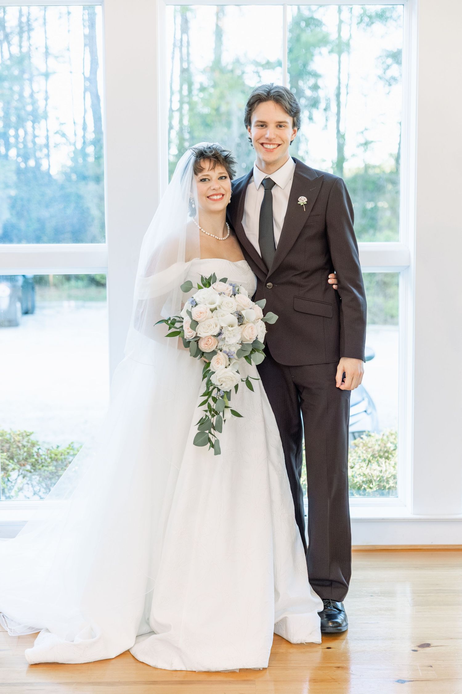 Wedding Family Photos at Saint Francis at The Point Anglican Church Fairhope, Alabama