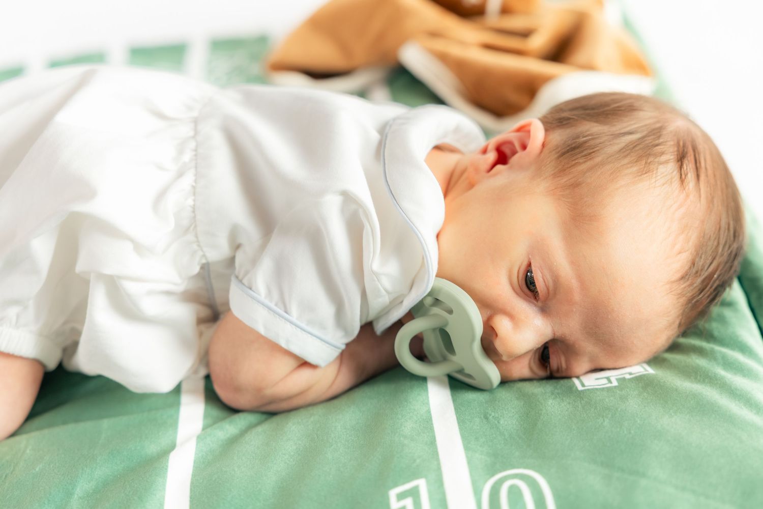 Newborn photos in a studio in Dothan, Alabama