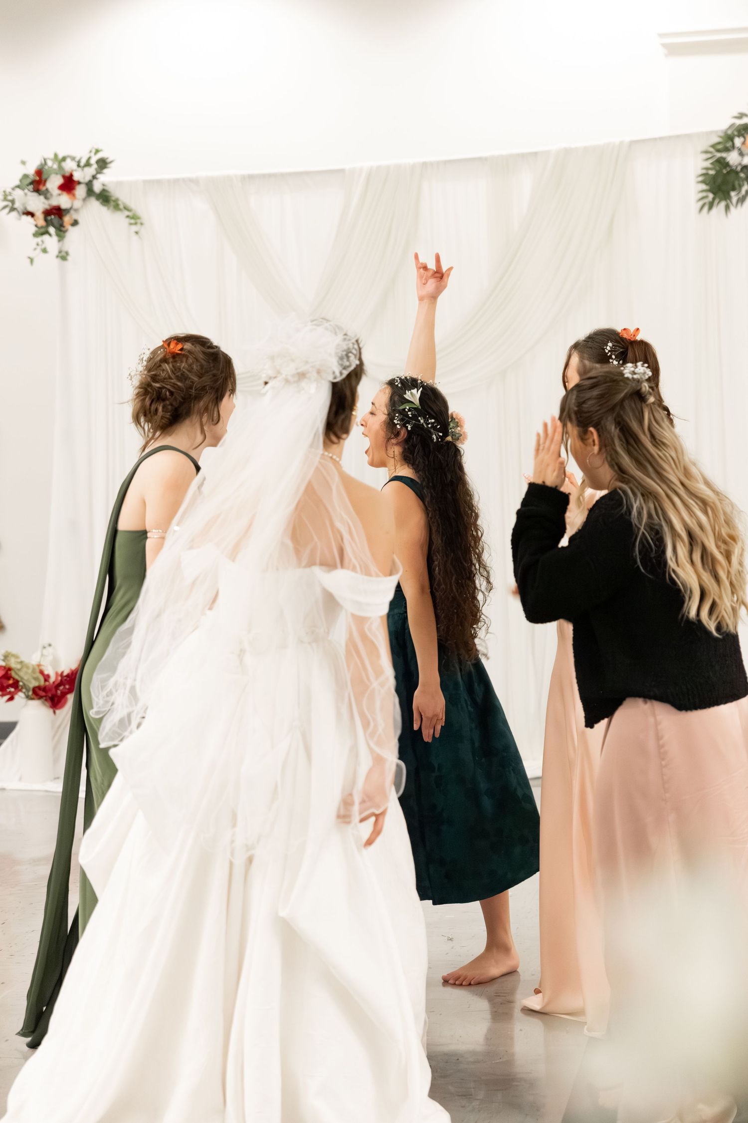 Wedding Reception at James P. Nix Center Fairhope, Alabama