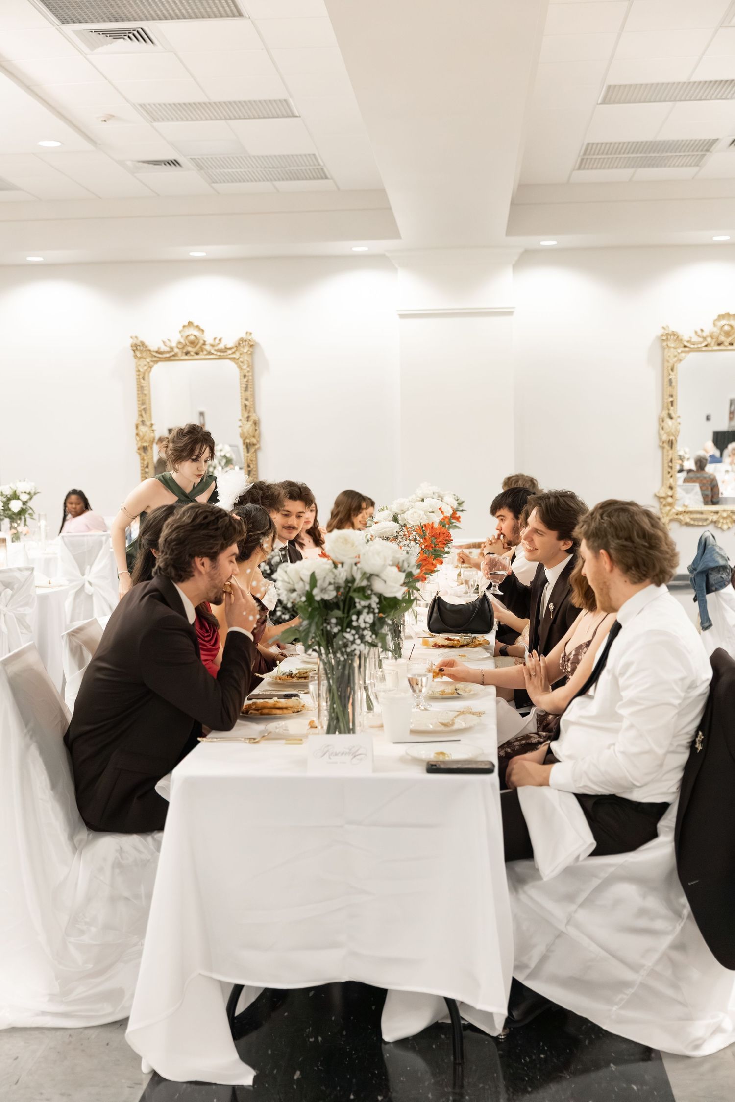 Wedding Reception at James P. Nix Center Fairhope, Alabama