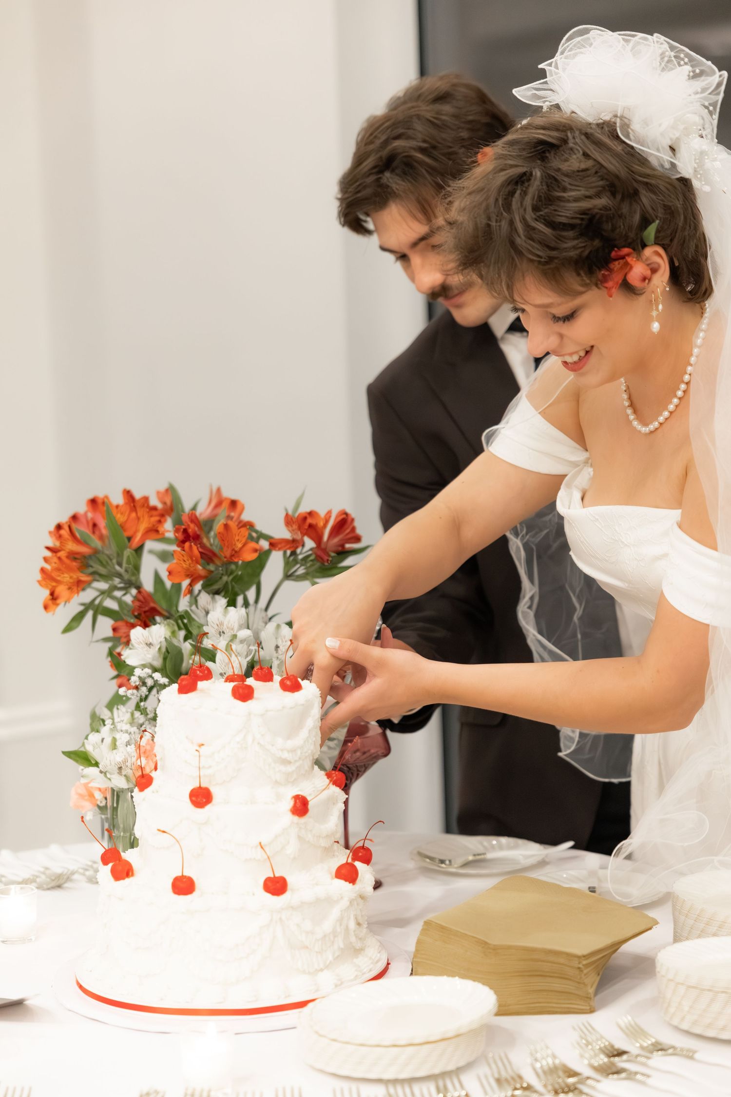 Wedding Reception at James P. Nix Center Fairhope, Alabama