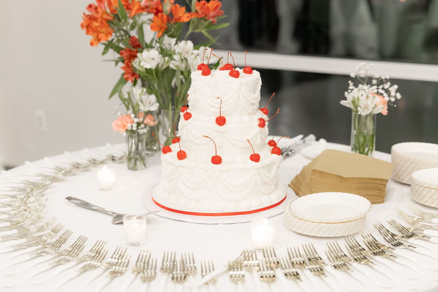 Wedding Reception at James P. Nix Center Fairhope, Alabama