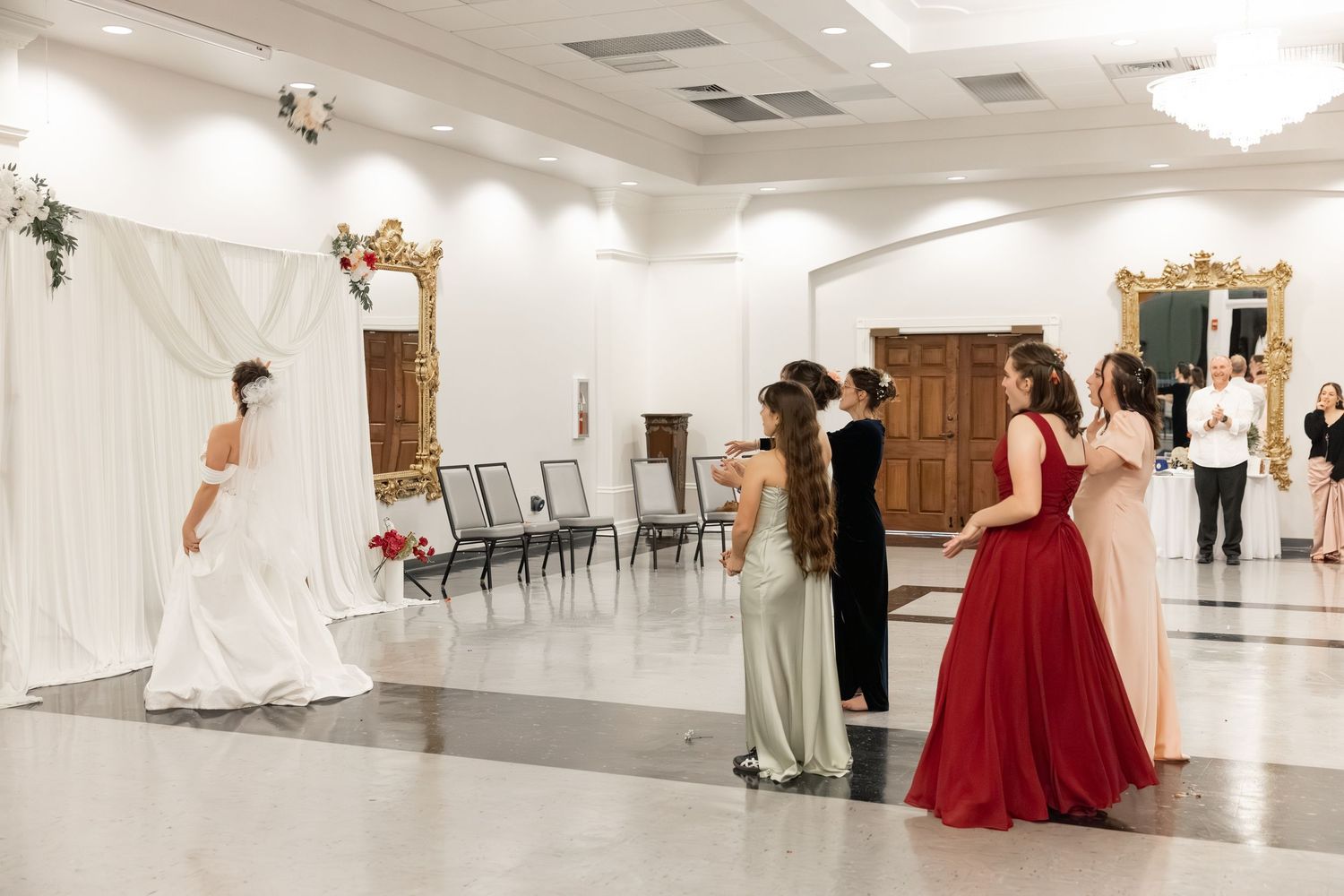 Wedding Reception at James P. Nix Center Fairhope, Alabama