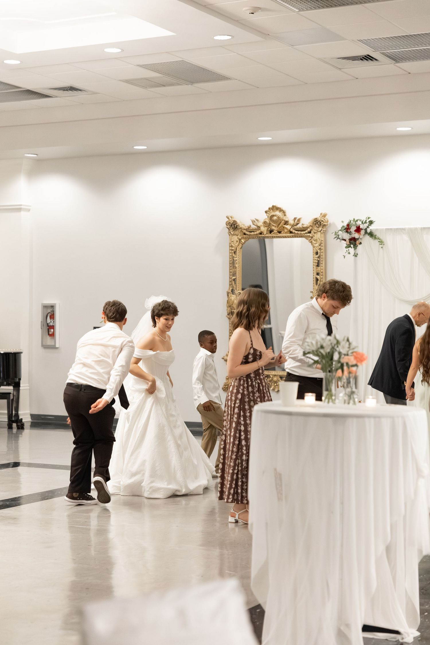 Wedding Reception at James P. Nix Center Fairhope, Alabama