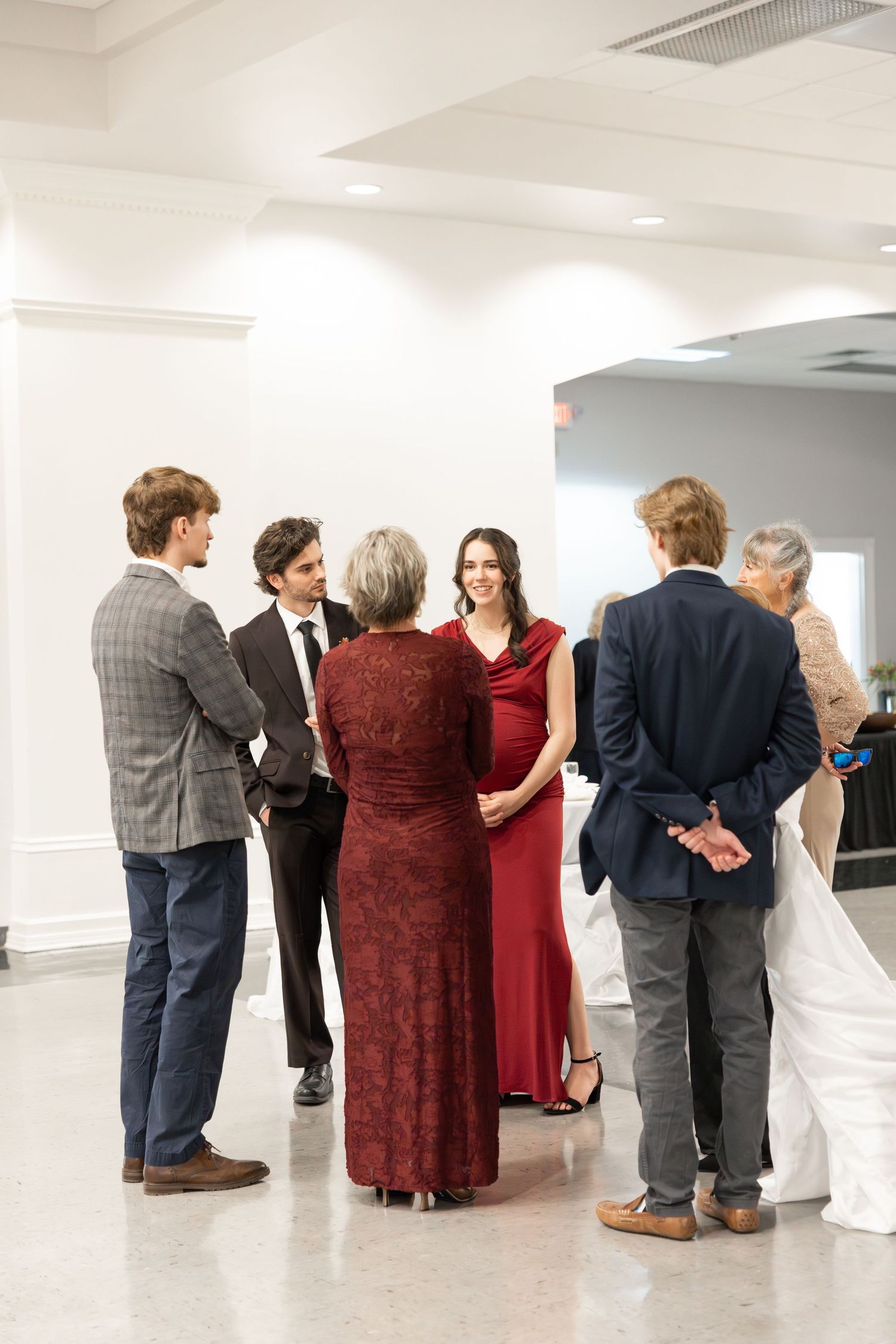 Wedding Reception at James P. Nix Center Fairhope, Alabama