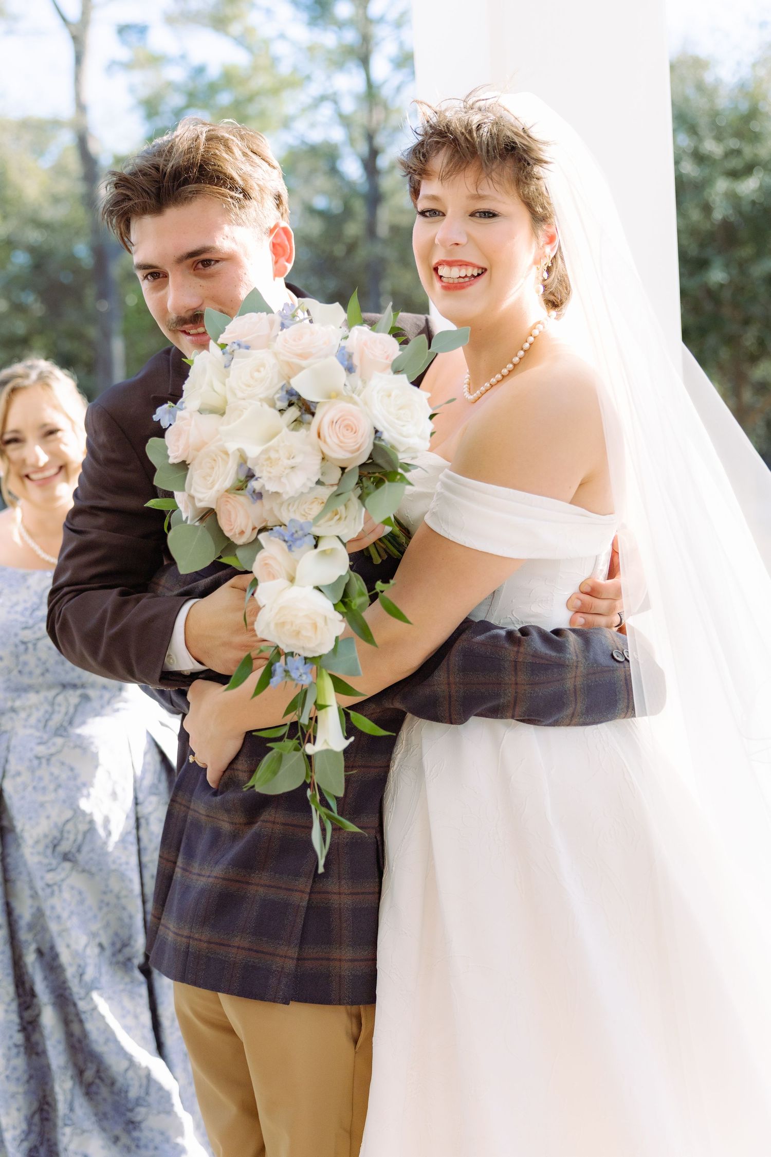 Wedding Ceremony Photos at Saint Francis at The Point Anglican Church Fairhope, Alabama