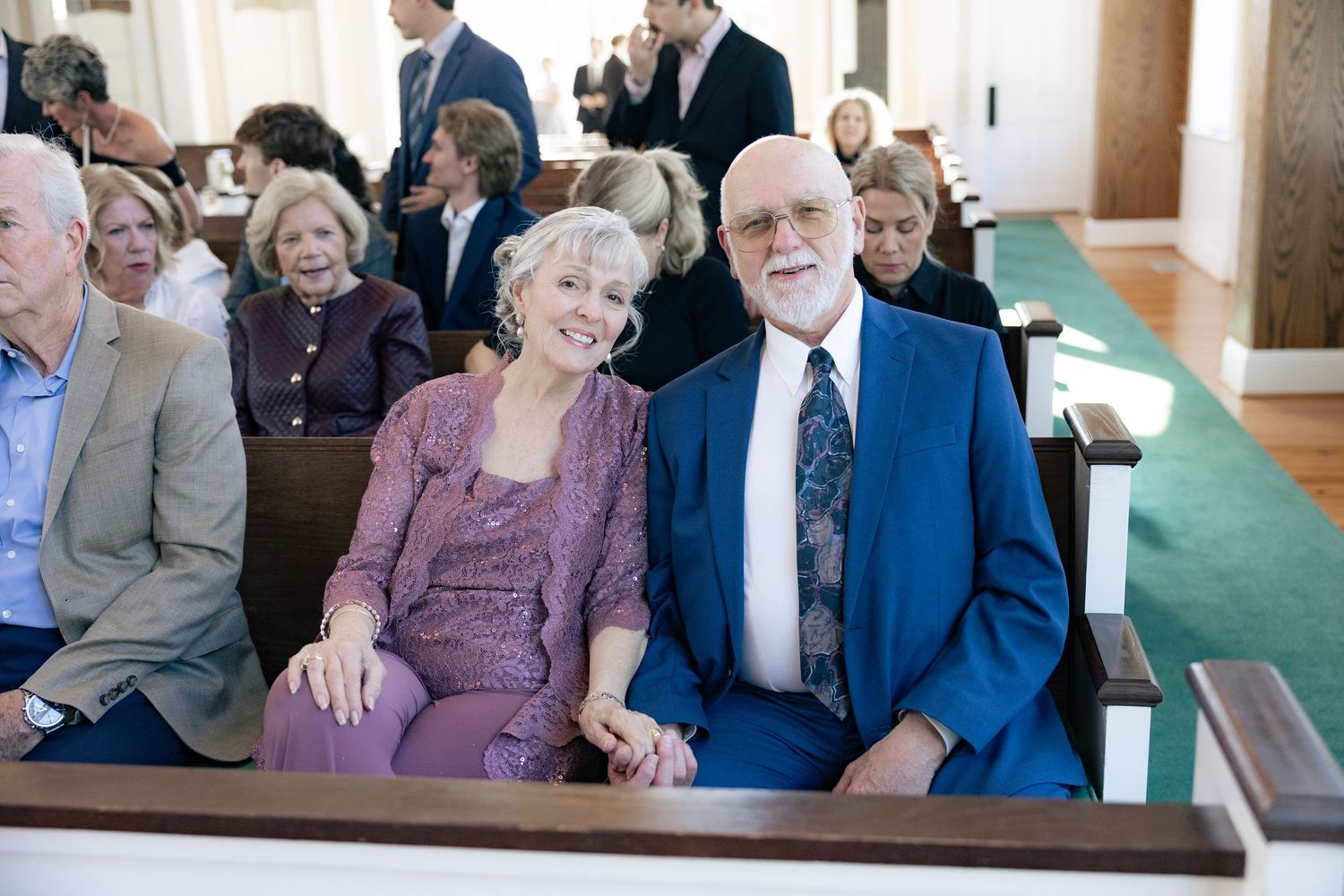 Wedding Ceremony Photos at Saint Francis at The Point Anglican Church Fairhope, Alabama
