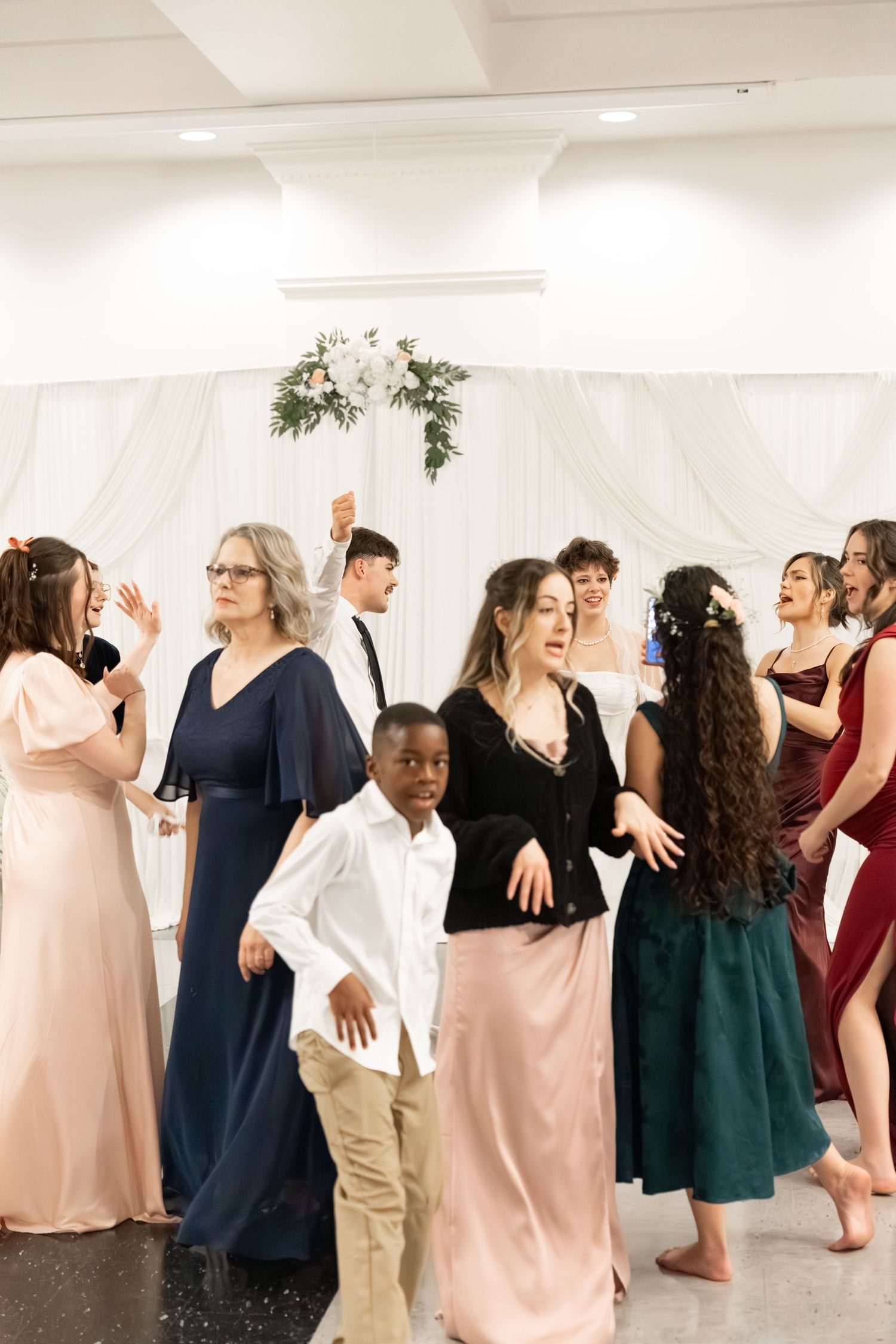 Wedding Reception at James P. Nix Center Fairhope, Alabama