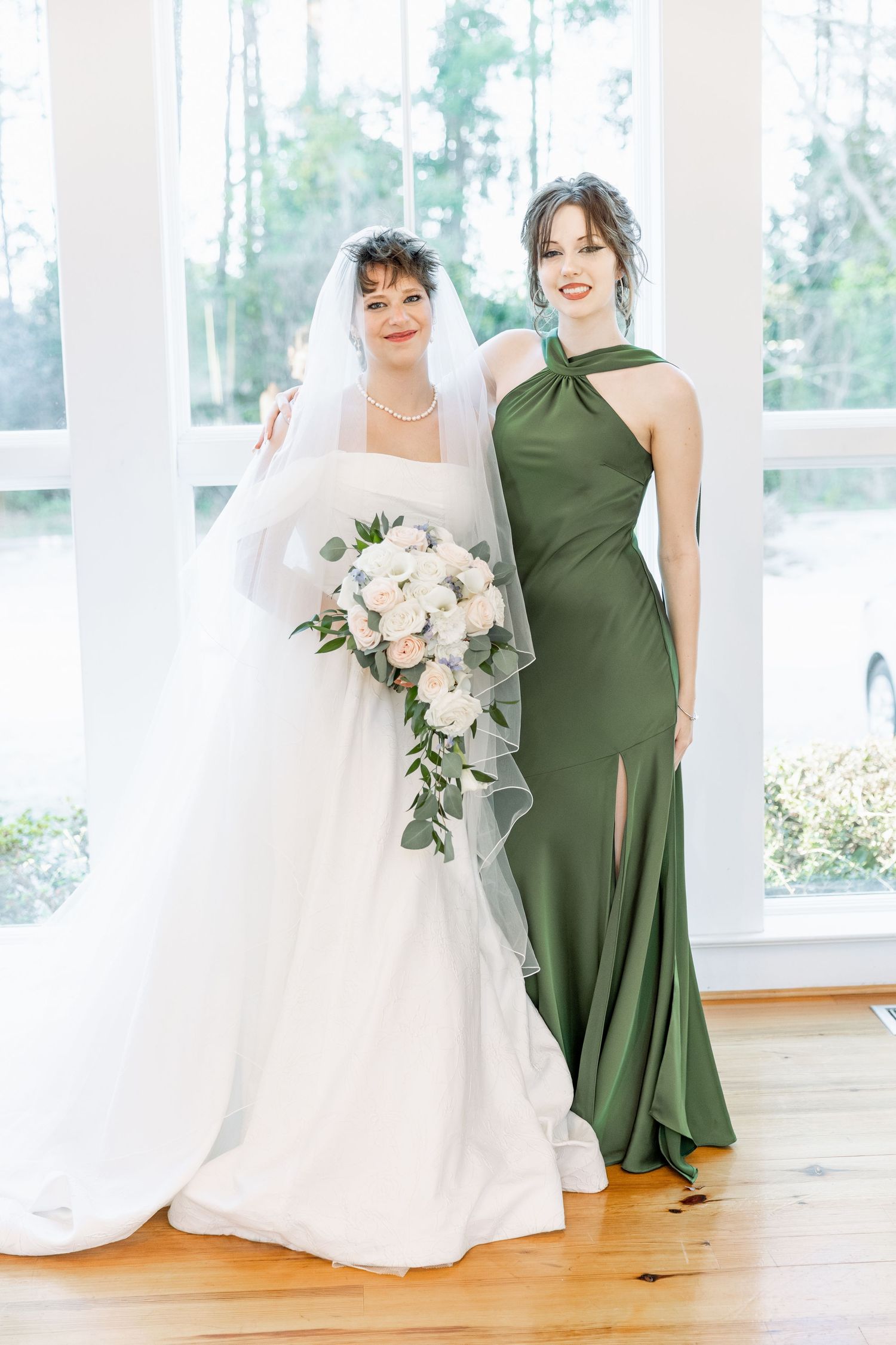 Wedding Family Photos at Saint Francis at The Point Anglican Church Fairhope, Alabama