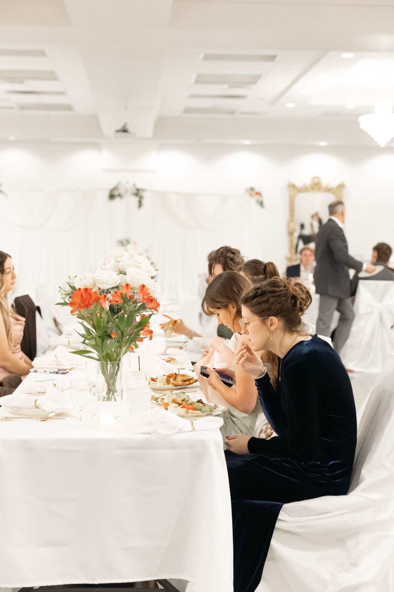Wedding Reception at James P. Nix Center Fairhope, Alabama