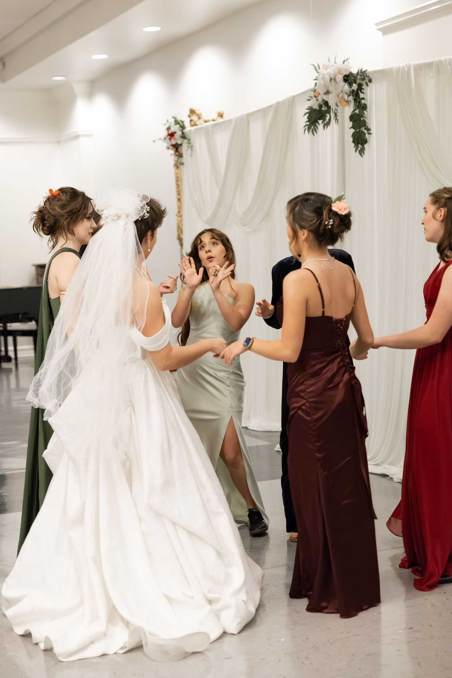 Wedding Reception at James P. Nix Center Fairhope, Alabama