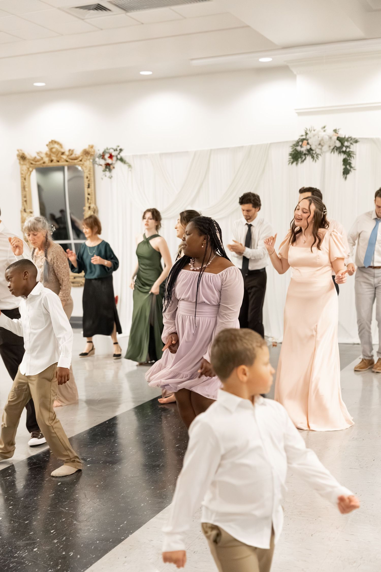 Wedding Reception at James P. Nix Center Fairhope, Alabama